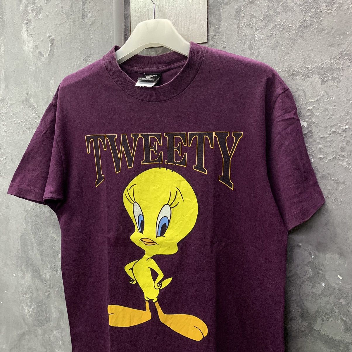 Vintage × Warner Bros Vintage 90s Warner Bros Tweety Crewneck Tee Size US M / EU 48-50 / 2 - 3 Thumbnail