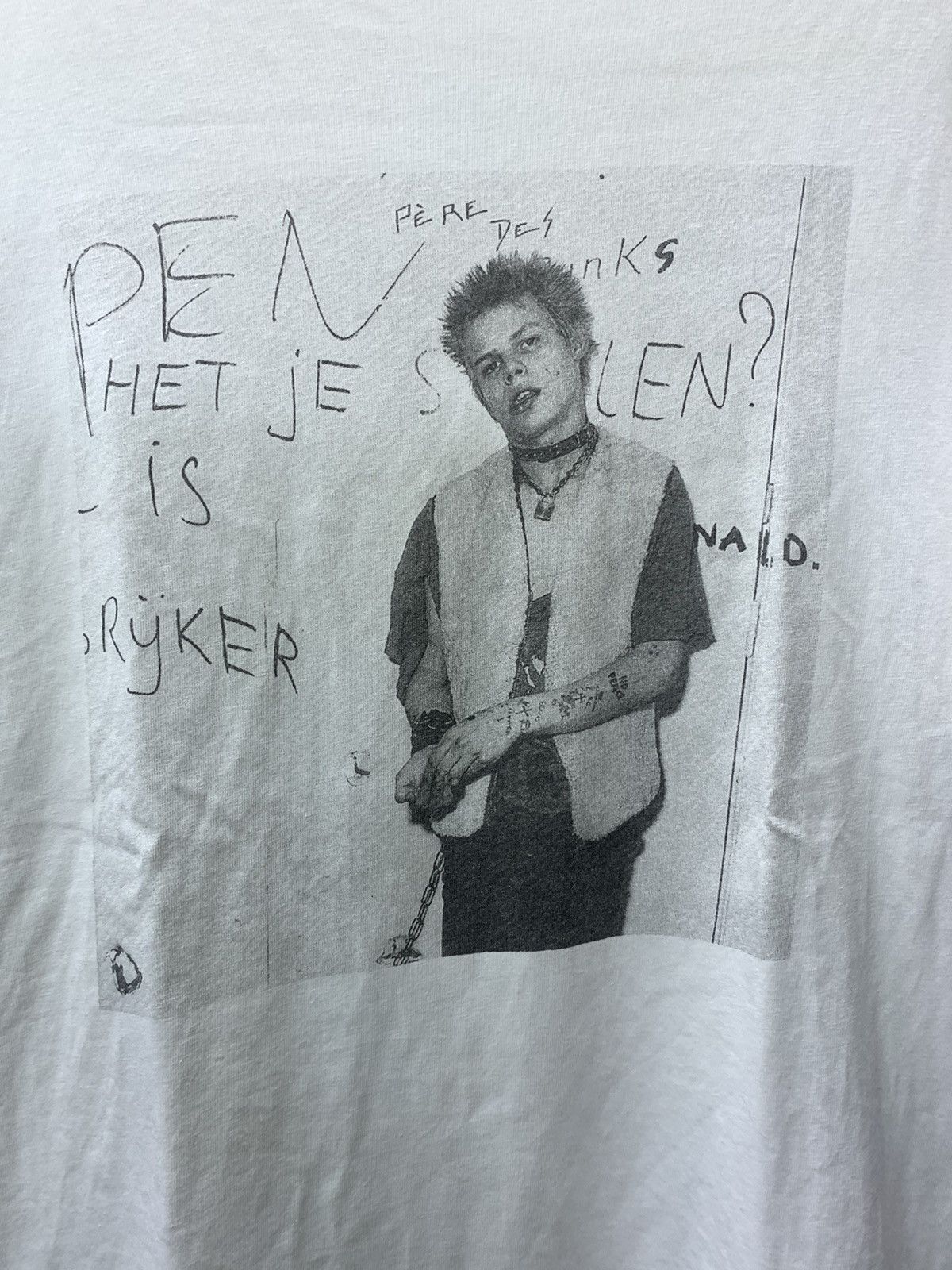 agnes b. Vintage Agnes’b X Max Natkiel Crewneck Tee Size US M / EU 48-50 / 2 - 5 Thumbnail