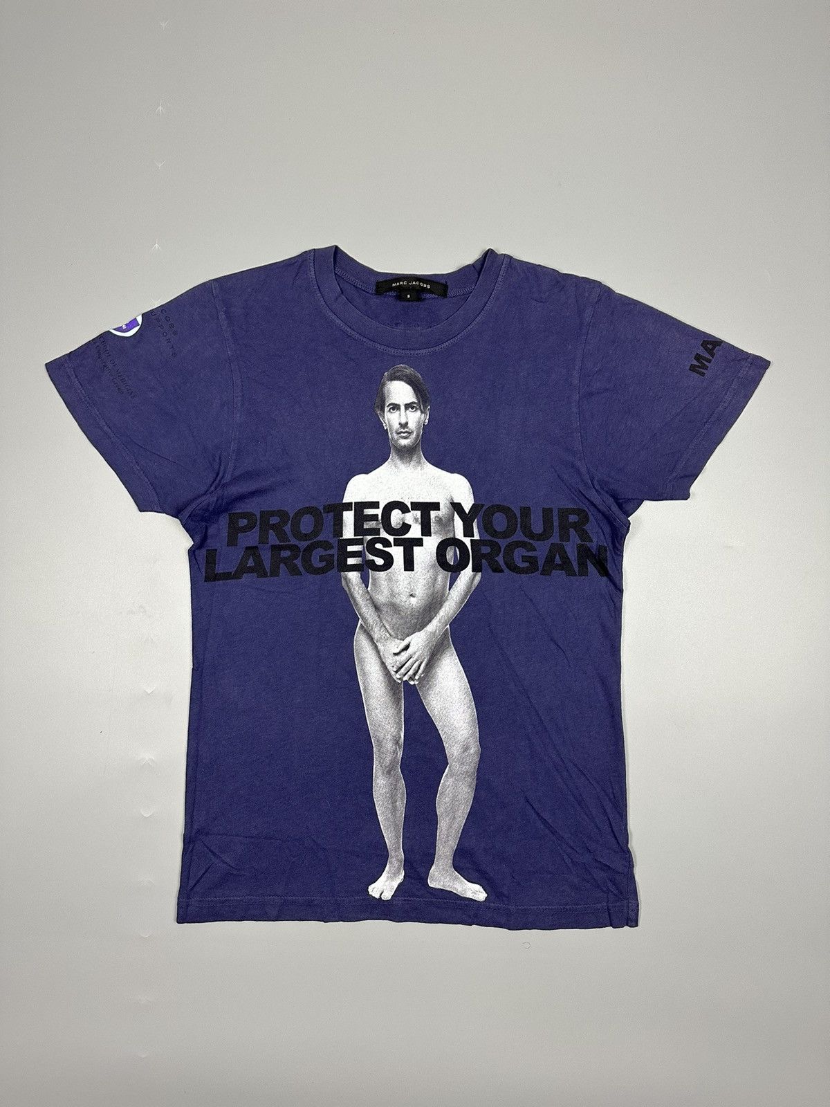 Marc Jacobs Vintage Marc Jacob Skin Cancer Campaign Tee Size US S / EU 44-46 / 1 - 1 Thumbnail