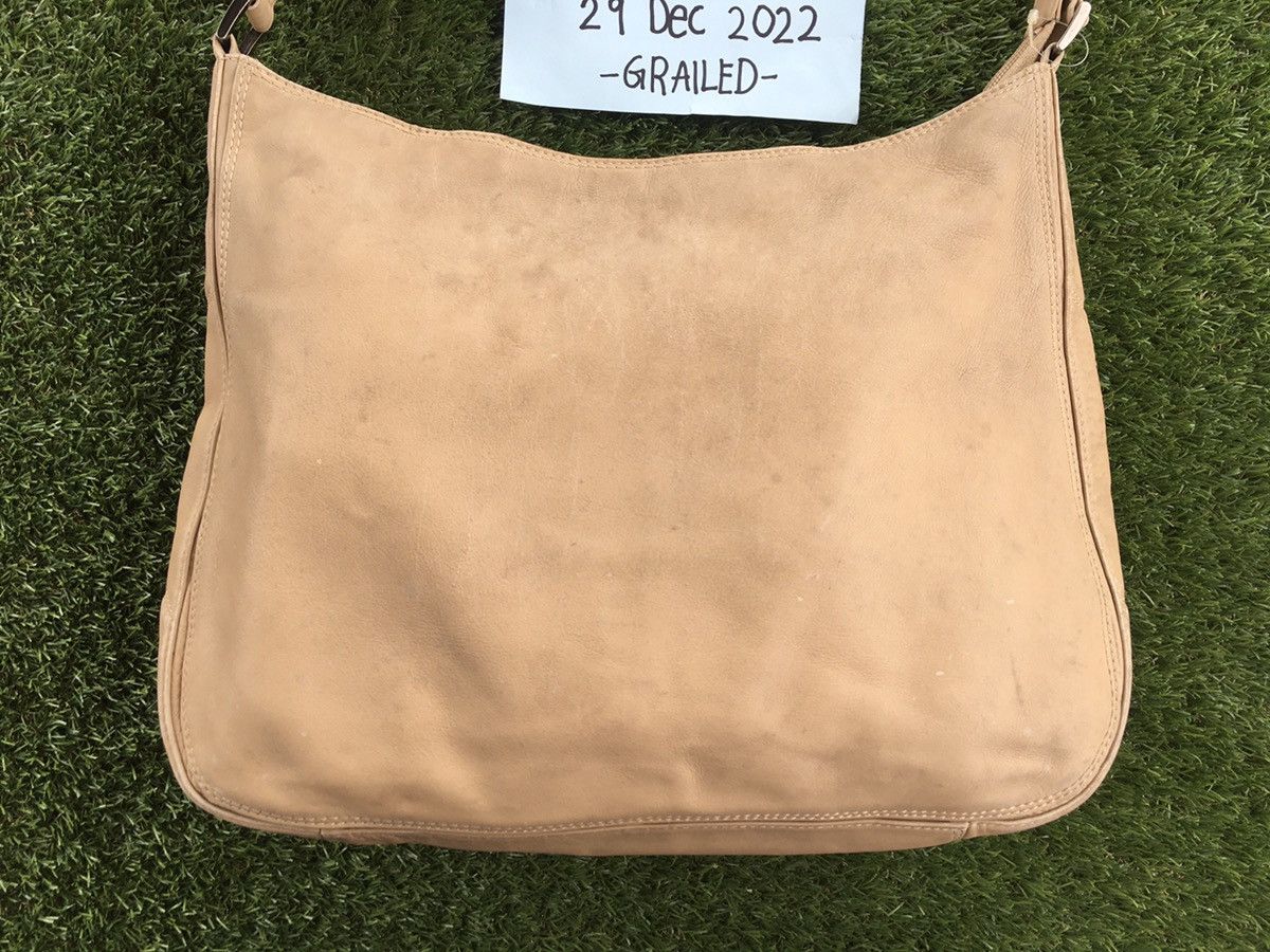 Issey Miyake Rare Vintage Issey Miyake Leather Hobo Bag Size ONE SIZE - 12 Thumbnail