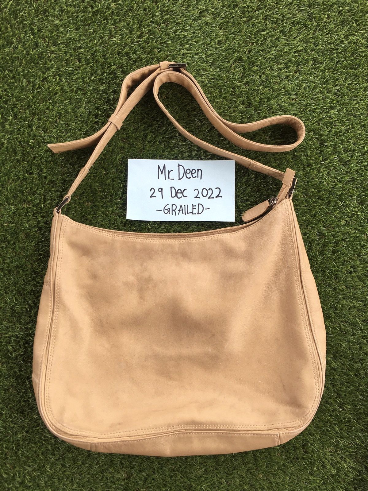 Issey Miyake Rare Vintage Issey Miyake Leather Hobo Bag Size ONE SIZE - 1 Thumbnail
