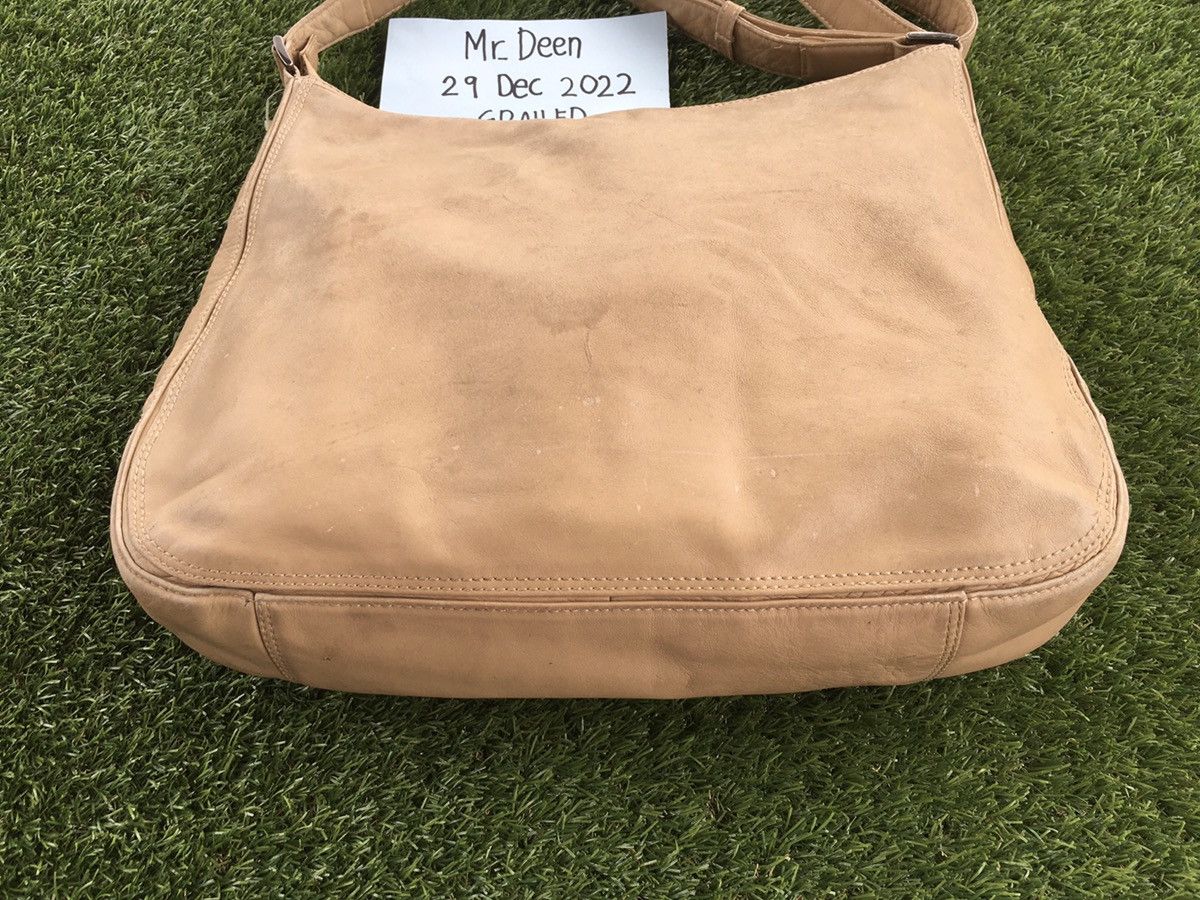 Issey Miyake Rare Vintage Issey Miyake Leather Hobo Bag Size ONE SIZE - 9 Thumbnail