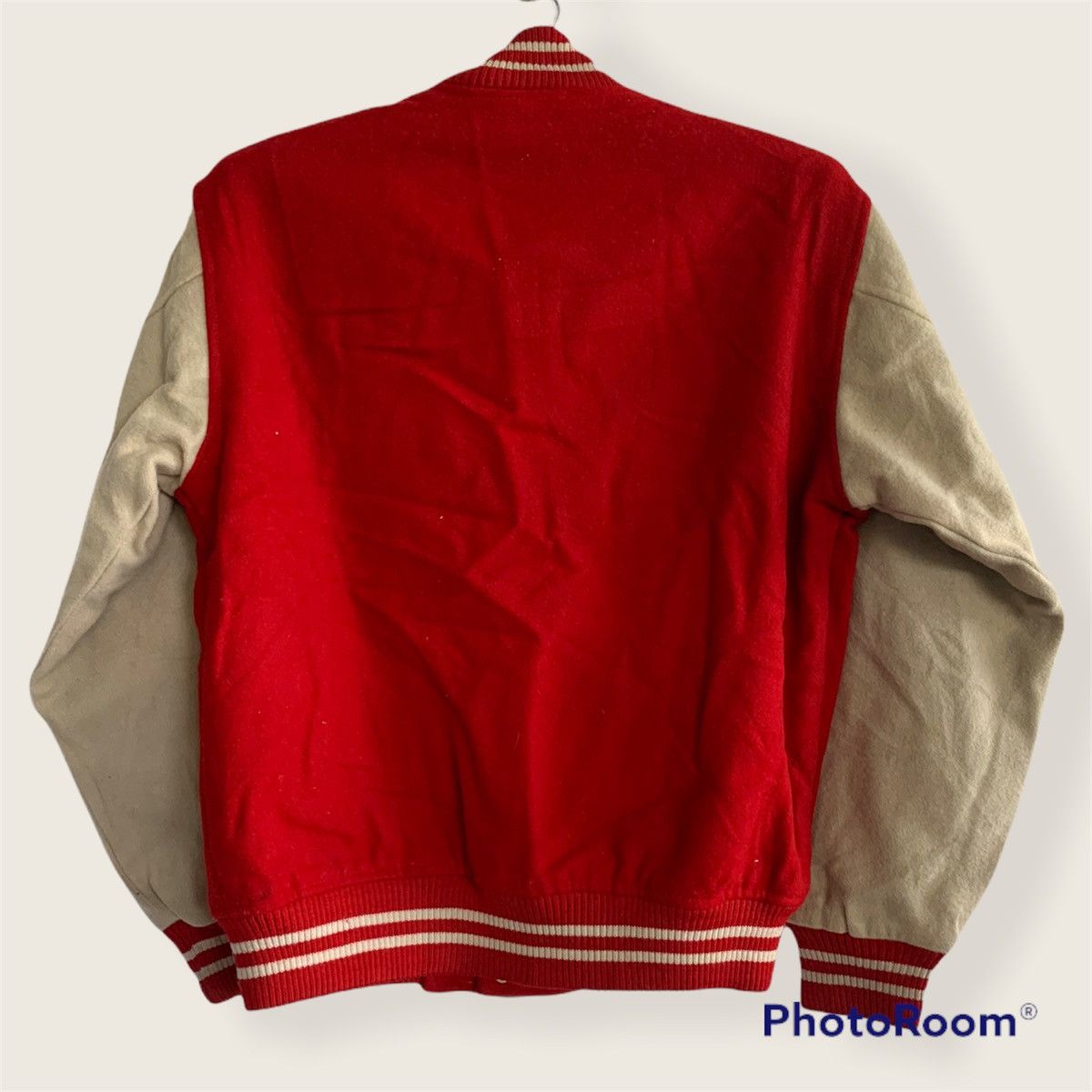 Vintage Vintage York Wool Varsity Jacket Size US L / EU 52-54 / 3 - 7 Thumbnail