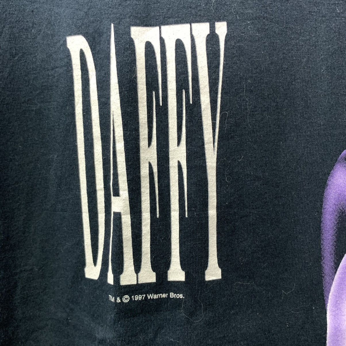 Vintage × Warner Bros Vintage 90s Warner Bros Daffy Crewneck Tee Size US S / EU 44-46 / 1 - 5 Thumbnail
