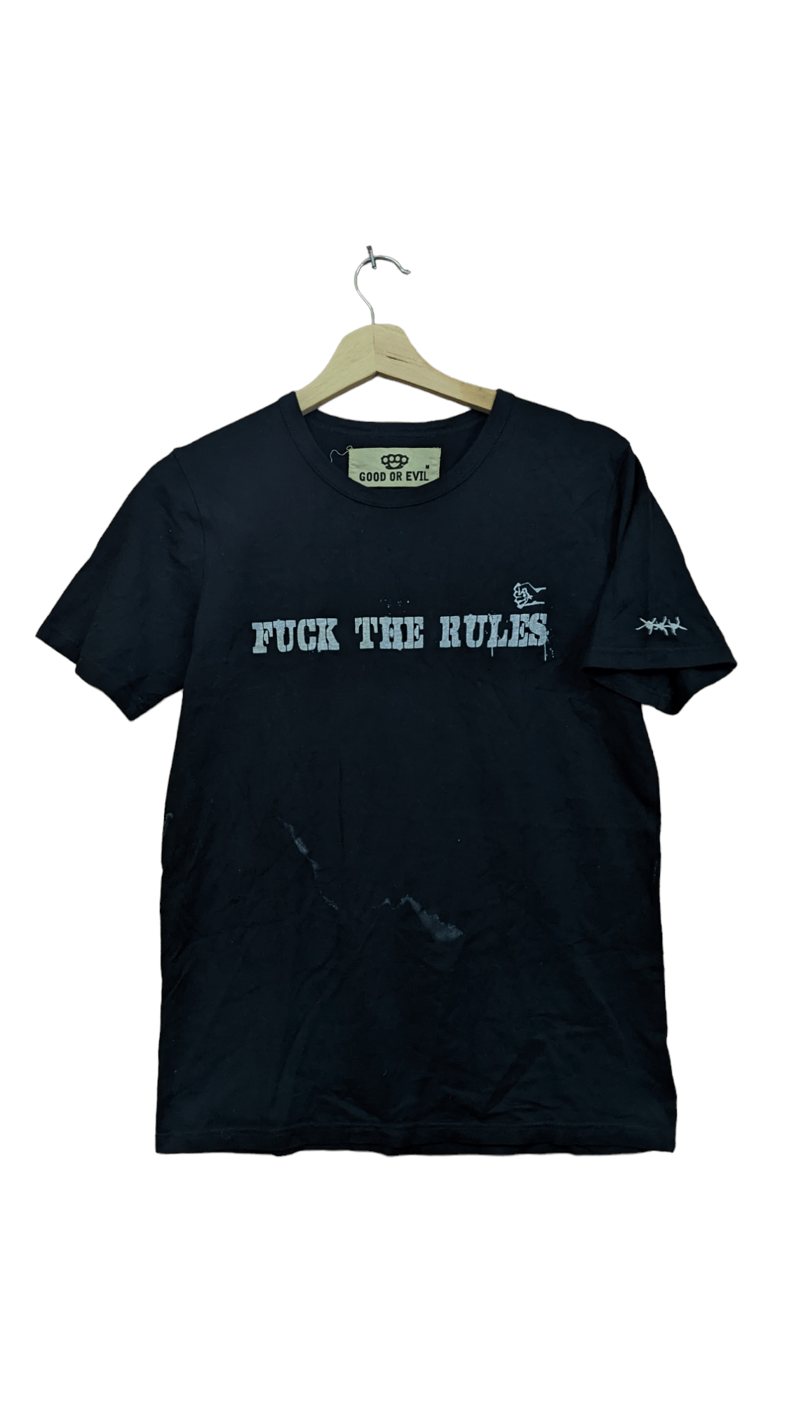 Fuck The Rules Print High Quality Mens Tshirt At A Resonable Price main image 1