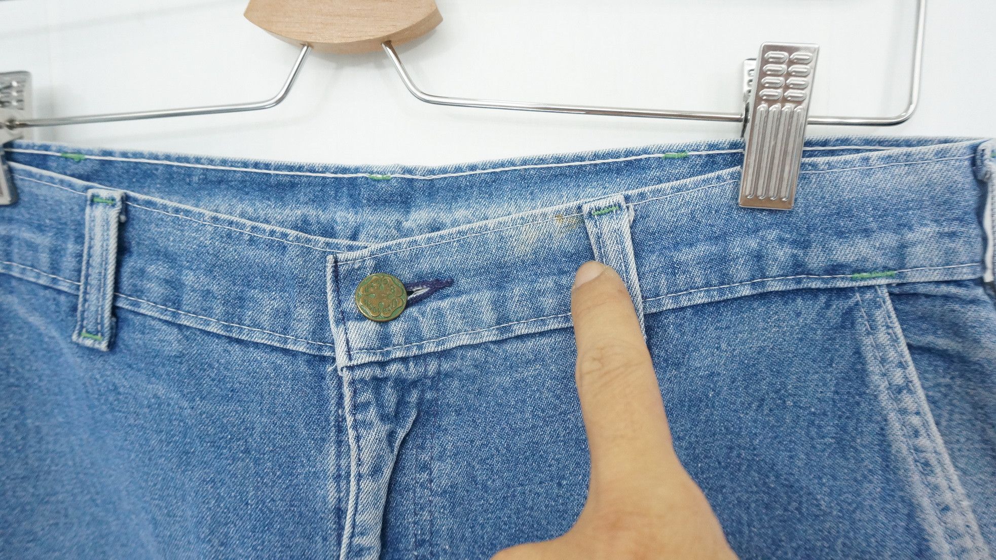 Levi's Vintage Clothing 🔥 Vintage 90s OSH KOSH Carpenter Denim USA Size US 30 / EU 46 - 7 Thumbnail