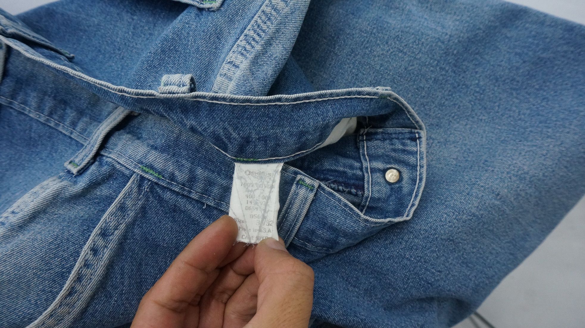 Levi's Vintage Clothing 🔥 Vintage 90s OSH KOSH Carpenter Denim USA Size US 30 / EU 46 - 12 Thumbnail
