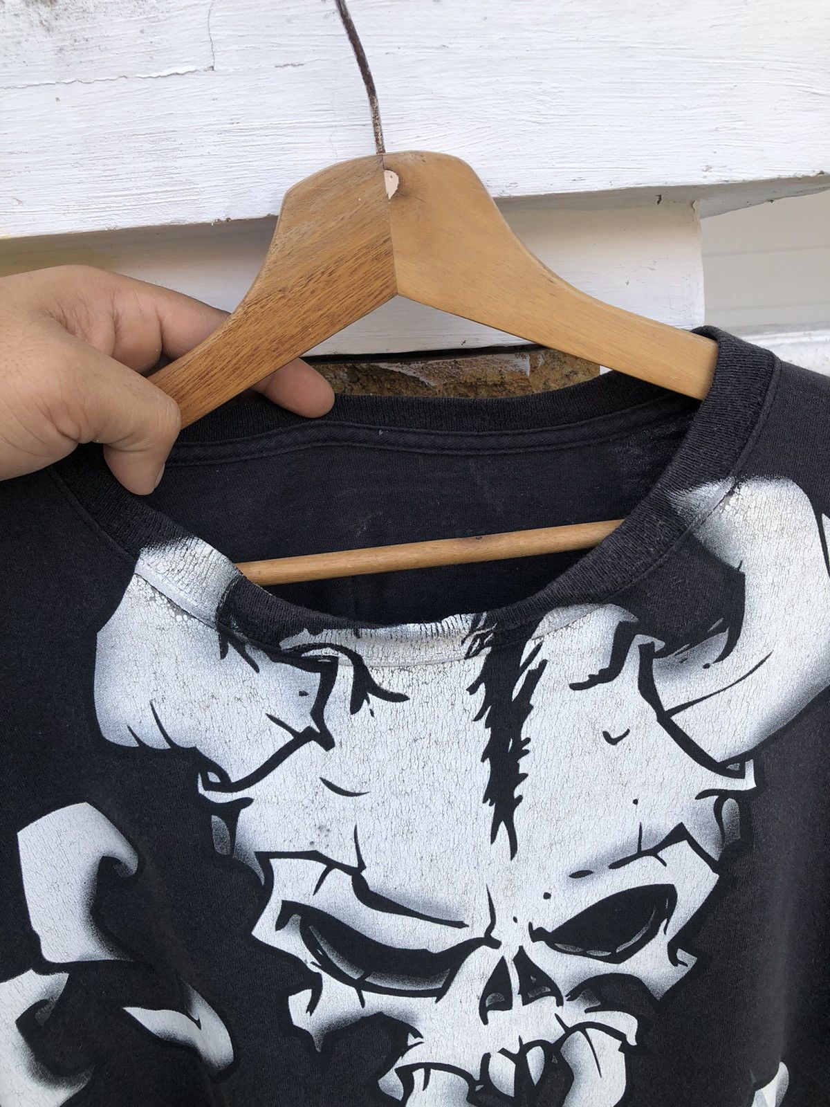 Band Tees Last Drop🔥Rare🔥Vintage 2000 Metallica Band Sun Faded Tee Size US XL / EU 56 / 4 - 4 Thumbnail