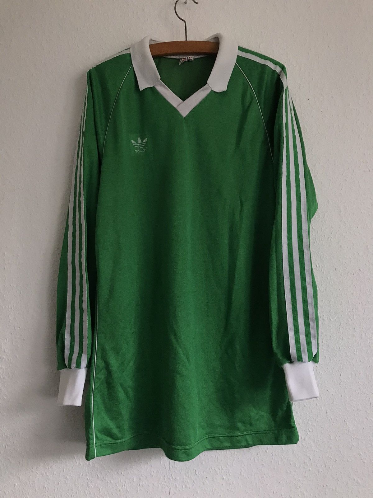 Adidas Adidas vintage 80’s soccer jersey made in west germany Grailed
