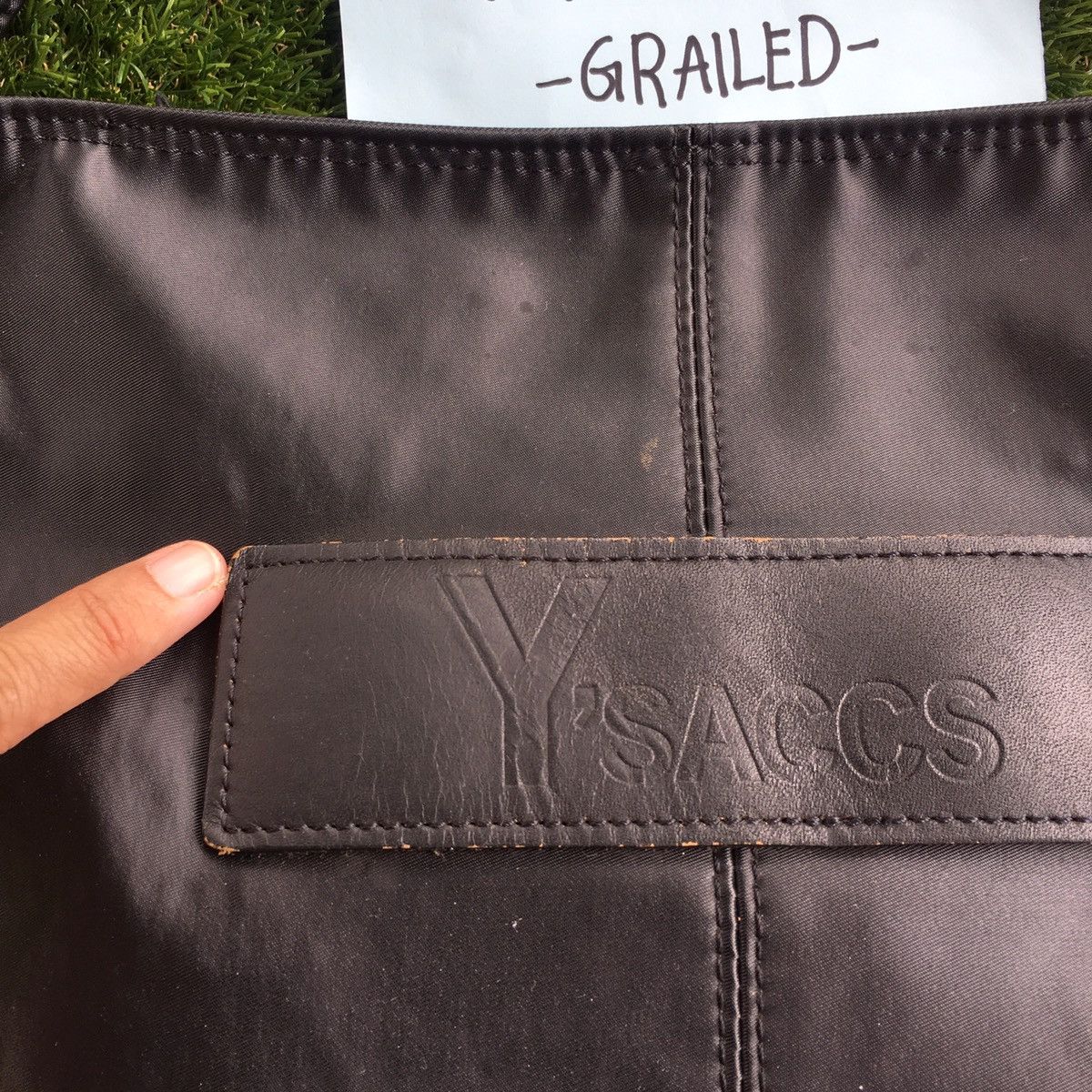 Yohji Yamamoto Rare Vintage Ysaccs Yohji Yamamoto Shoulder Bag Size ONE SIZE - 7 Thumbnail