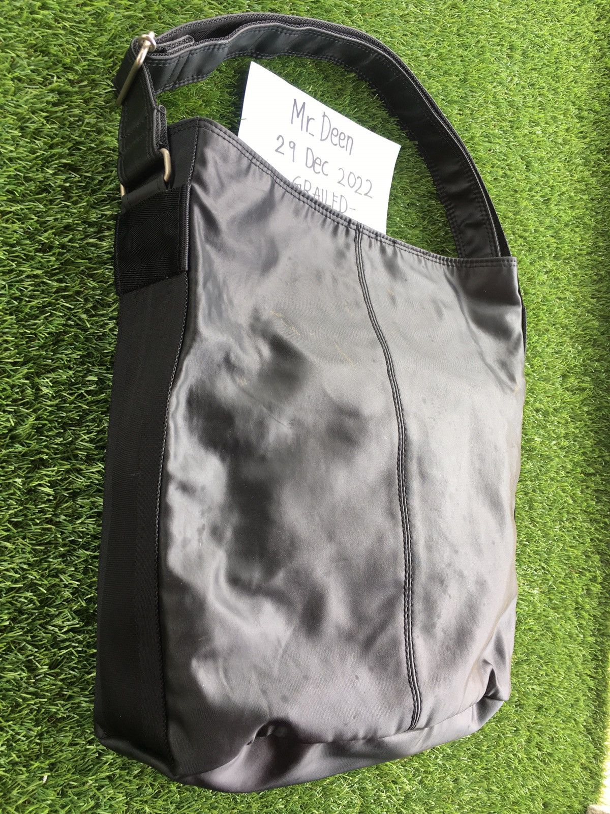 Yohji Yamamoto Rare Vintage Ysaccs Yohji Yamamoto Shoulder Bag Size ONE SIZE - 11 Thumbnail
