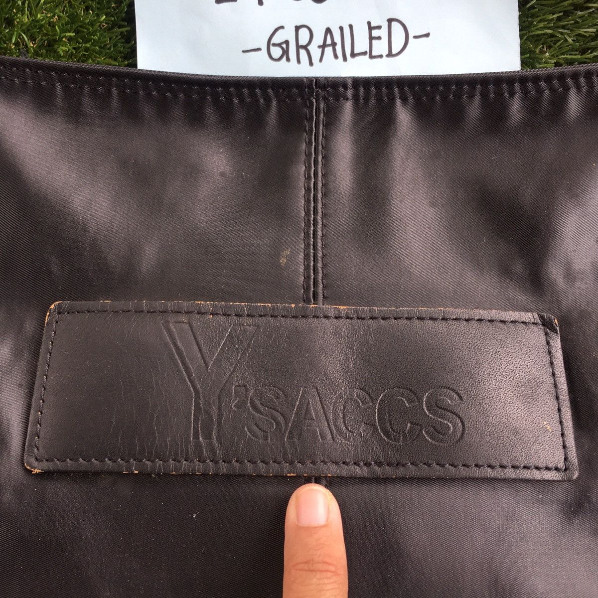 Yohji Yamamoto Rare Vintage Ysaccs Yohji Yamamoto Shoulder Bag Size ONE SIZE - 8 Thumbnail
