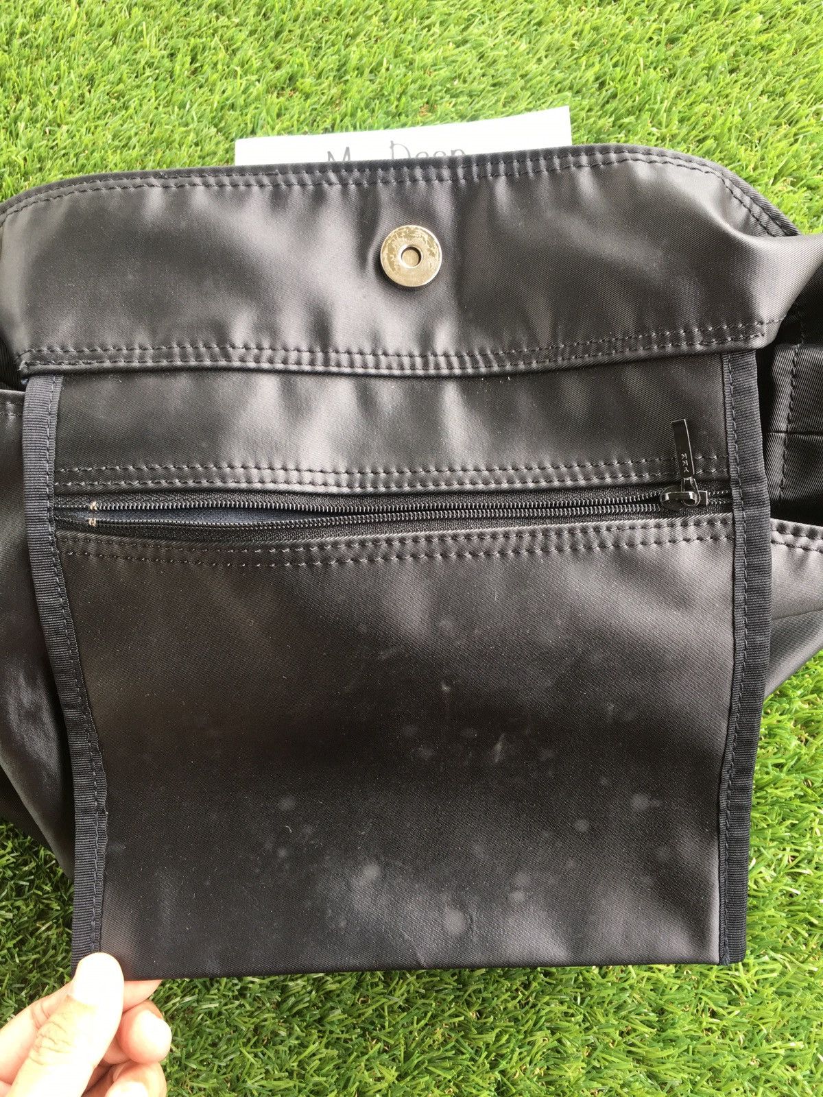 Yohji Yamamoto Rare Vintage Ysaccs Yohji Yamamoto Shoulder Bag Size ONE SIZE - 20 Thumbnail