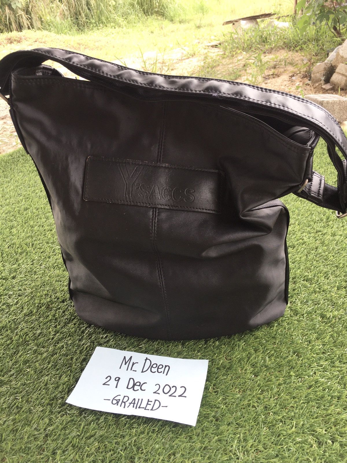 Yohji Yamamoto Rare Vintage Ysaccs Yohji Yamamoto Shoulder Bag Size ONE SIZE - 1 Thumbnail