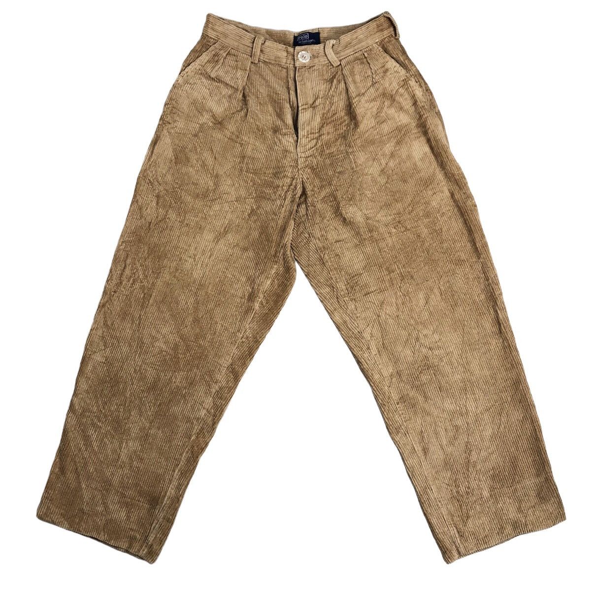 Polo Ralph Lauren Vintage 90s Polo by Ralph Lauren Pleated Baggy Corduroy Pant Size US 29 - 1 Thumbnail