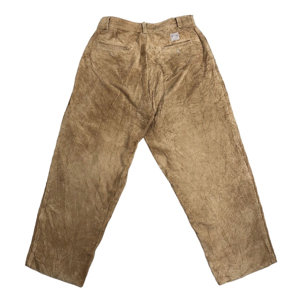 Polo Ralph Lauren Vintage 90s Polo by Ralph Lauren Pleated Baggy Corduroy Pant Size US 29 - 8 Thumbnail