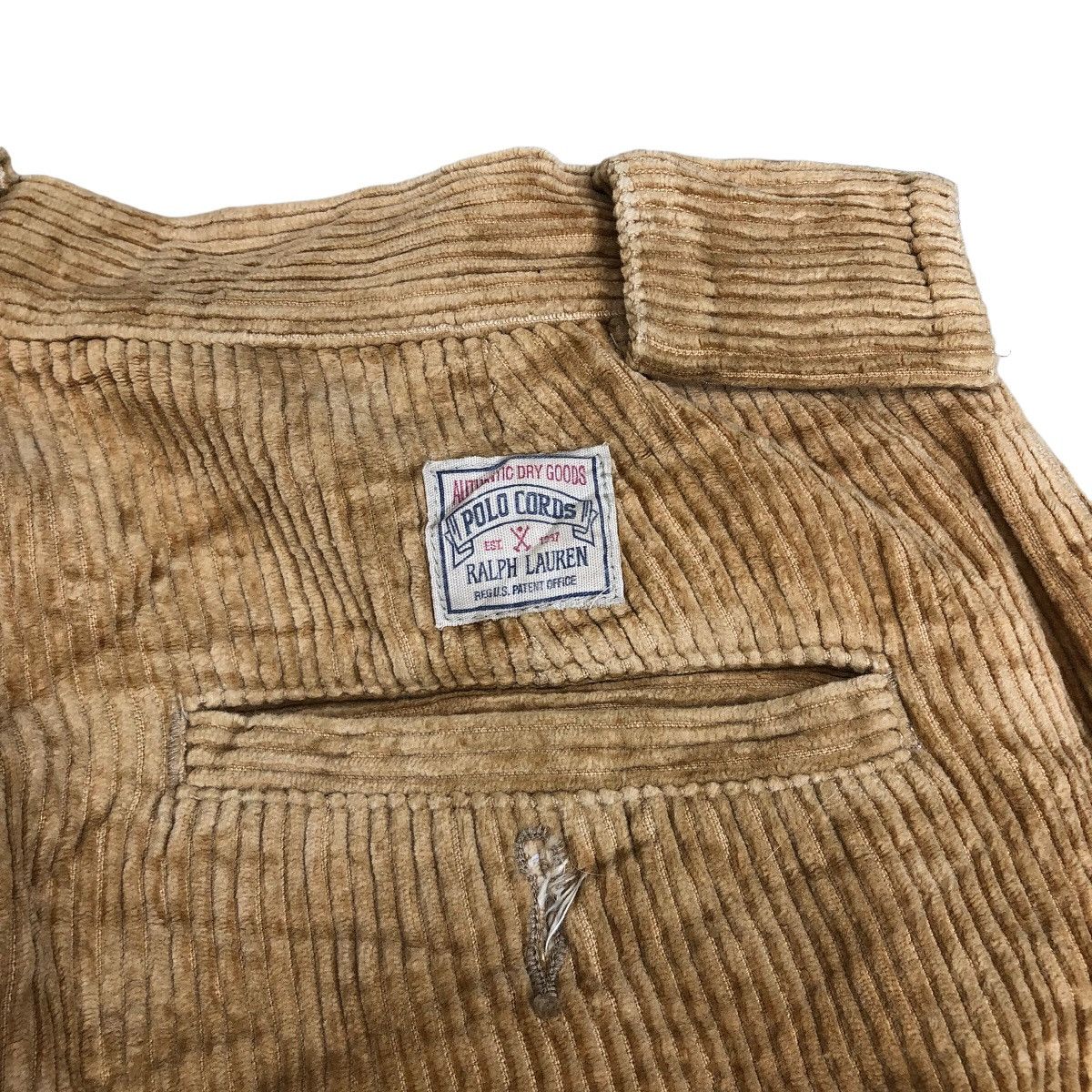 Polo Ralph Lauren Vintage 90s Polo by Ralph Lauren Pleated Baggy Corduroy Pant Size US 29 - 11 Thumbnail