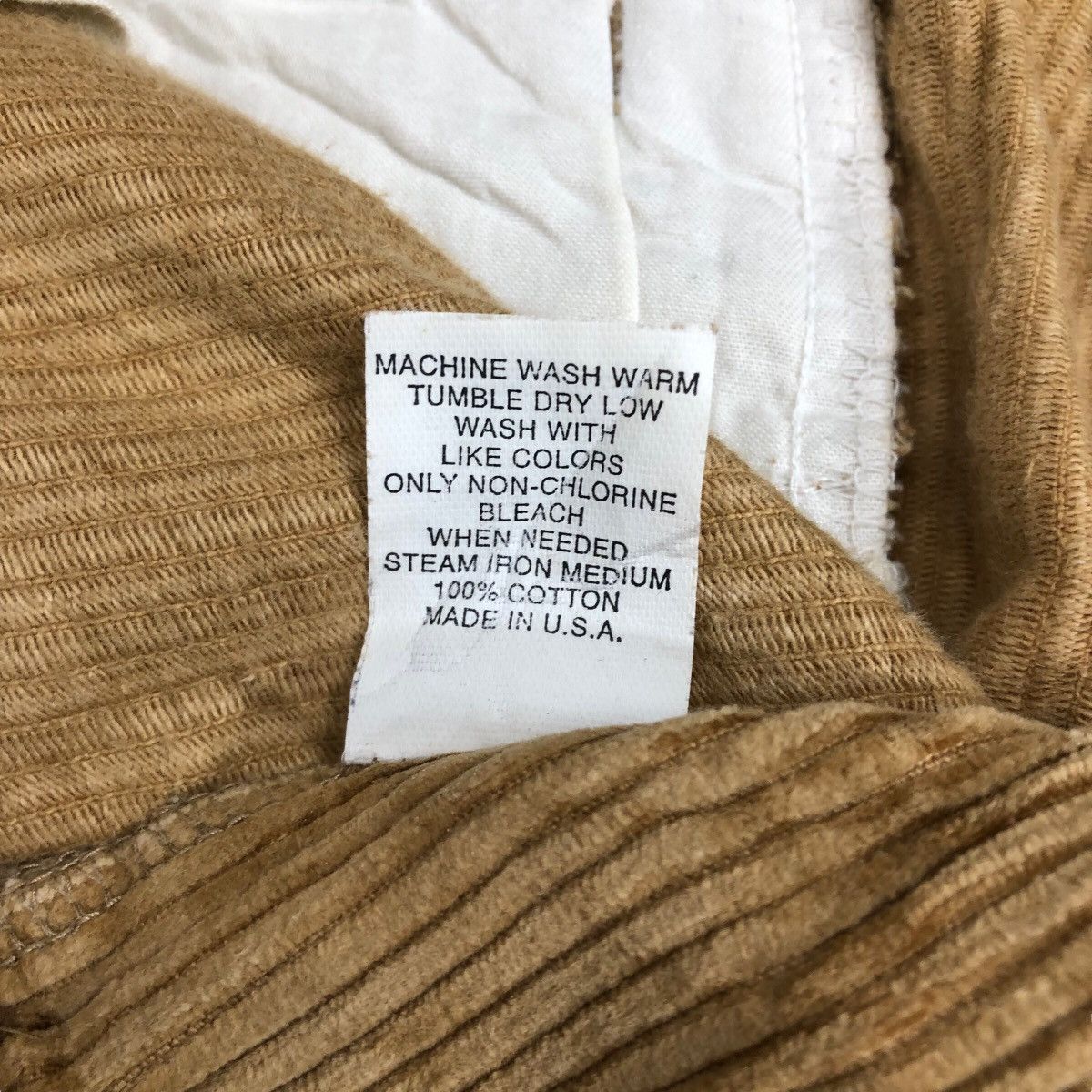 Polo Ralph Lauren Vintage 90s Polo by Ralph Lauren Pleated Baggy Corduroy Pant Size US 29 - 7 Thumbnail