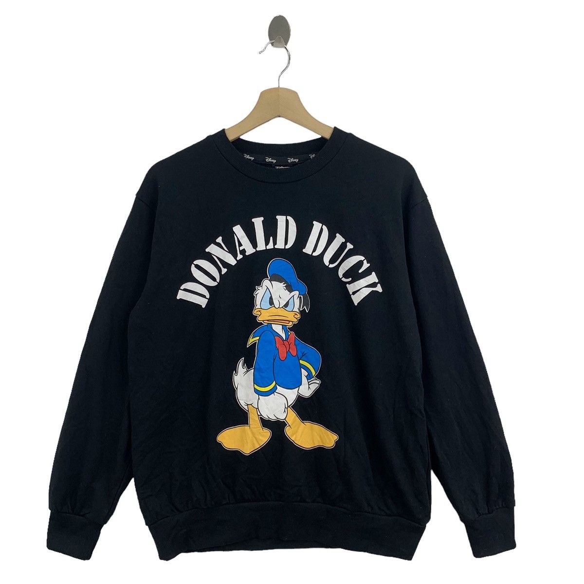 Vintage Disney Donald Duck Sweatshirt Crewneck Jumpers