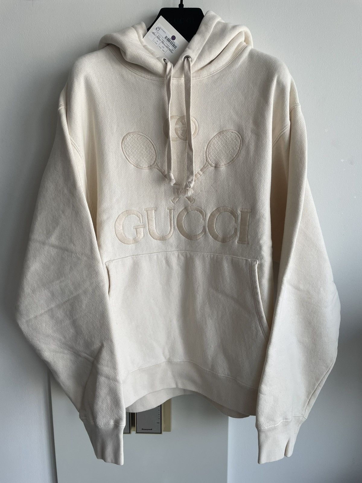 Gucci Limited Edition Super Runway Embroidery Gucci Tennis Hoodie Size US XL / EU 56 / 4 - 24 Thumbnail