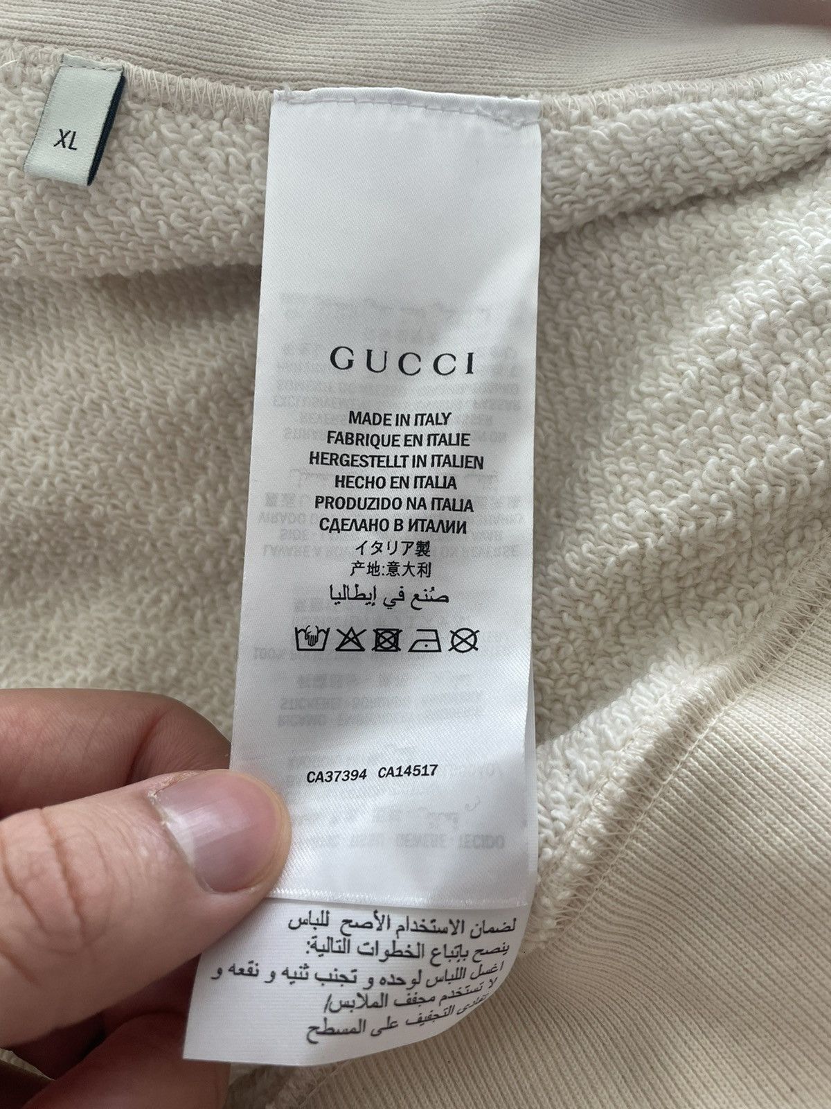 Gucci Limited Edition Super Runway Embroidery Gucci Tennis Hoodie Size US XL / EU 56 / 4 - 18 Thumbnail