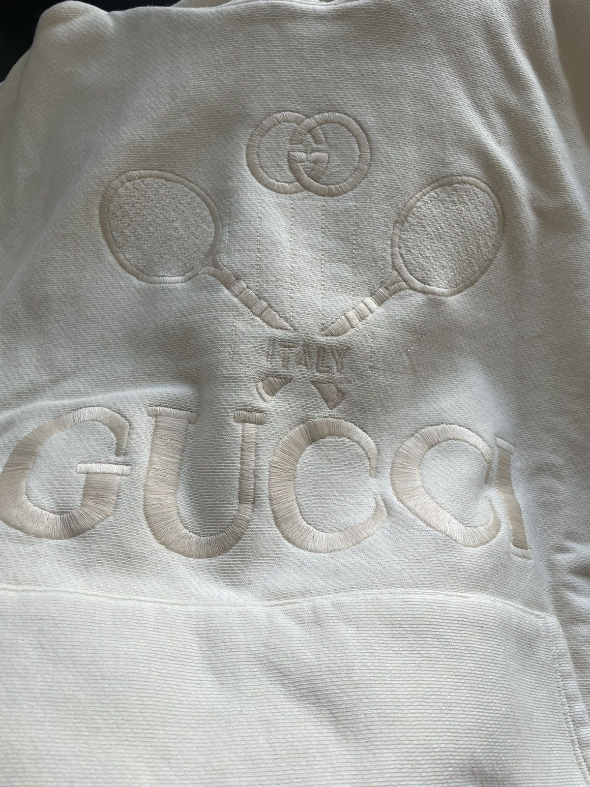 Gucci Limited Edition Super Runway Embroidery Gucci Tennis Hoodie Size US XL / EU 56 / 4 - 20 Thumbnail