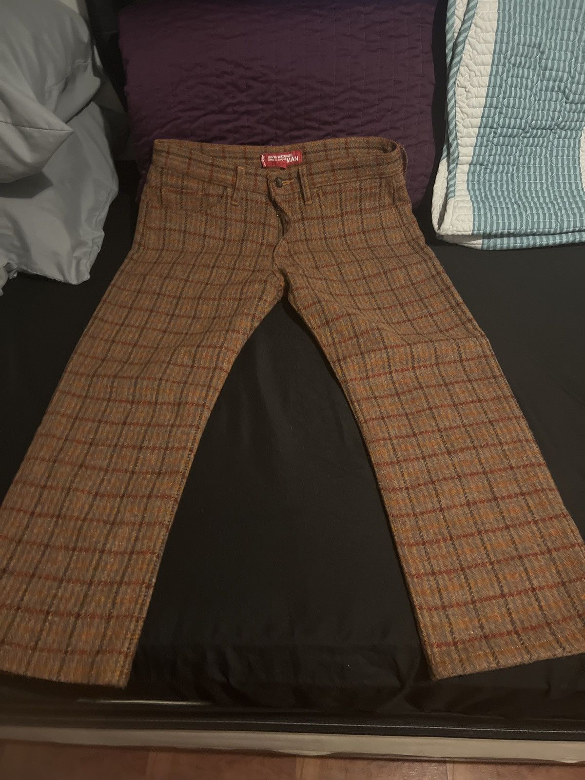 Comme Des Garcons Plaid Pants | Grailed