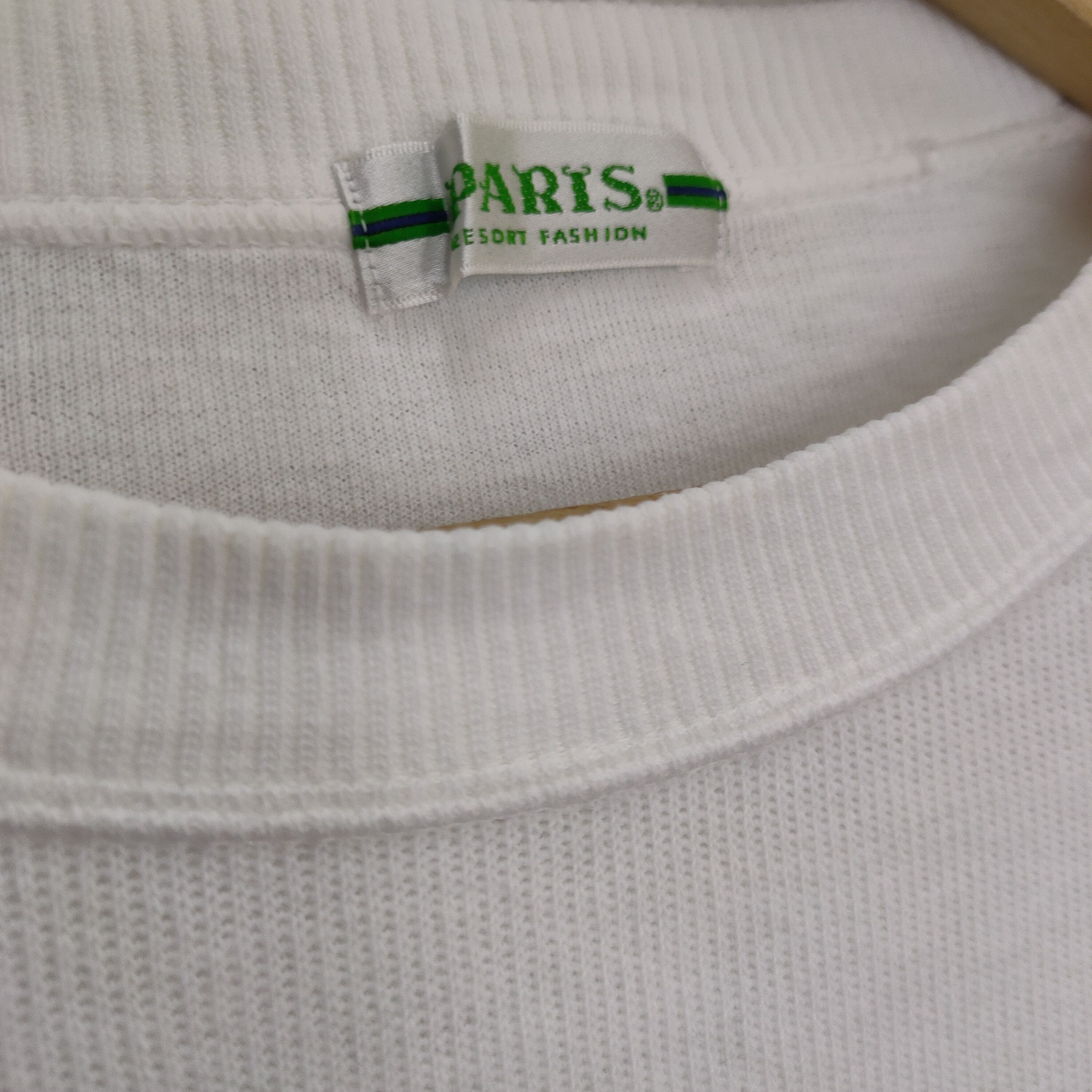 Designer × Vintage Vtg Martine Rose Clown, Vintage Paris Sweater Size US L / EU 52-54 / 3 - 9 Thumbnail