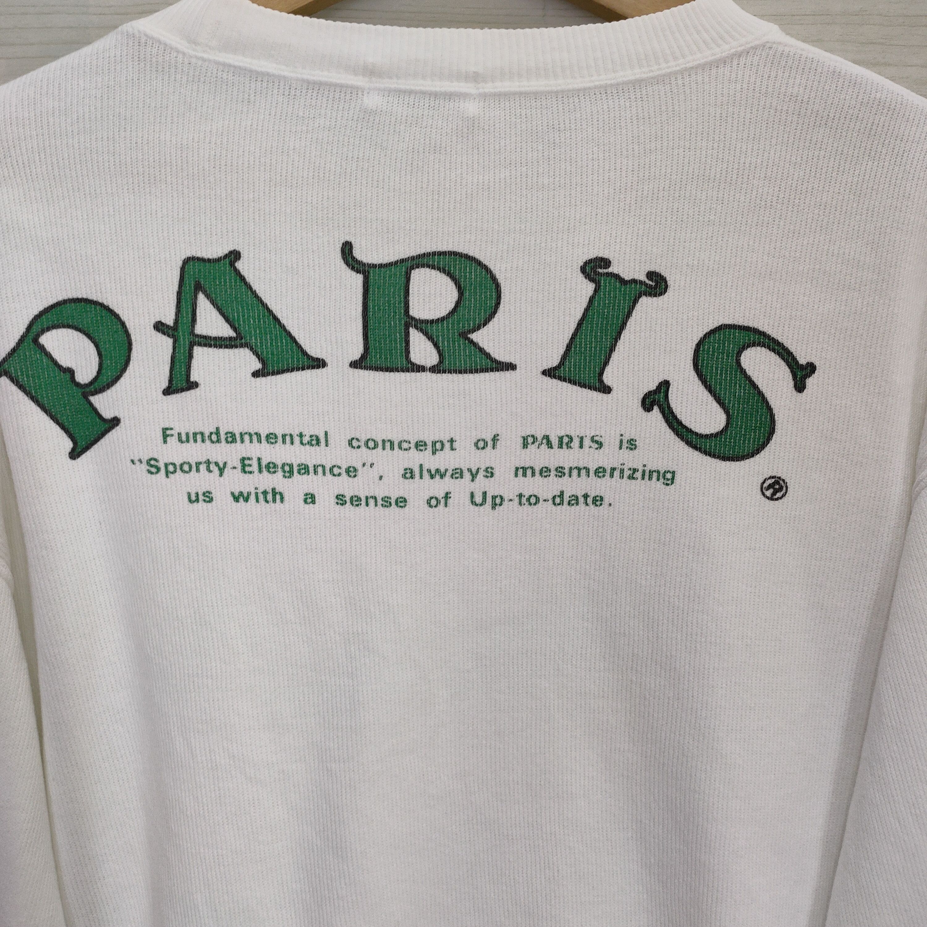 Designer × Vintage Vtg Martine Rose Clown, Vintage Paris Sweater Size US L / EU 52-54 / 3 - 8 Thumbnail