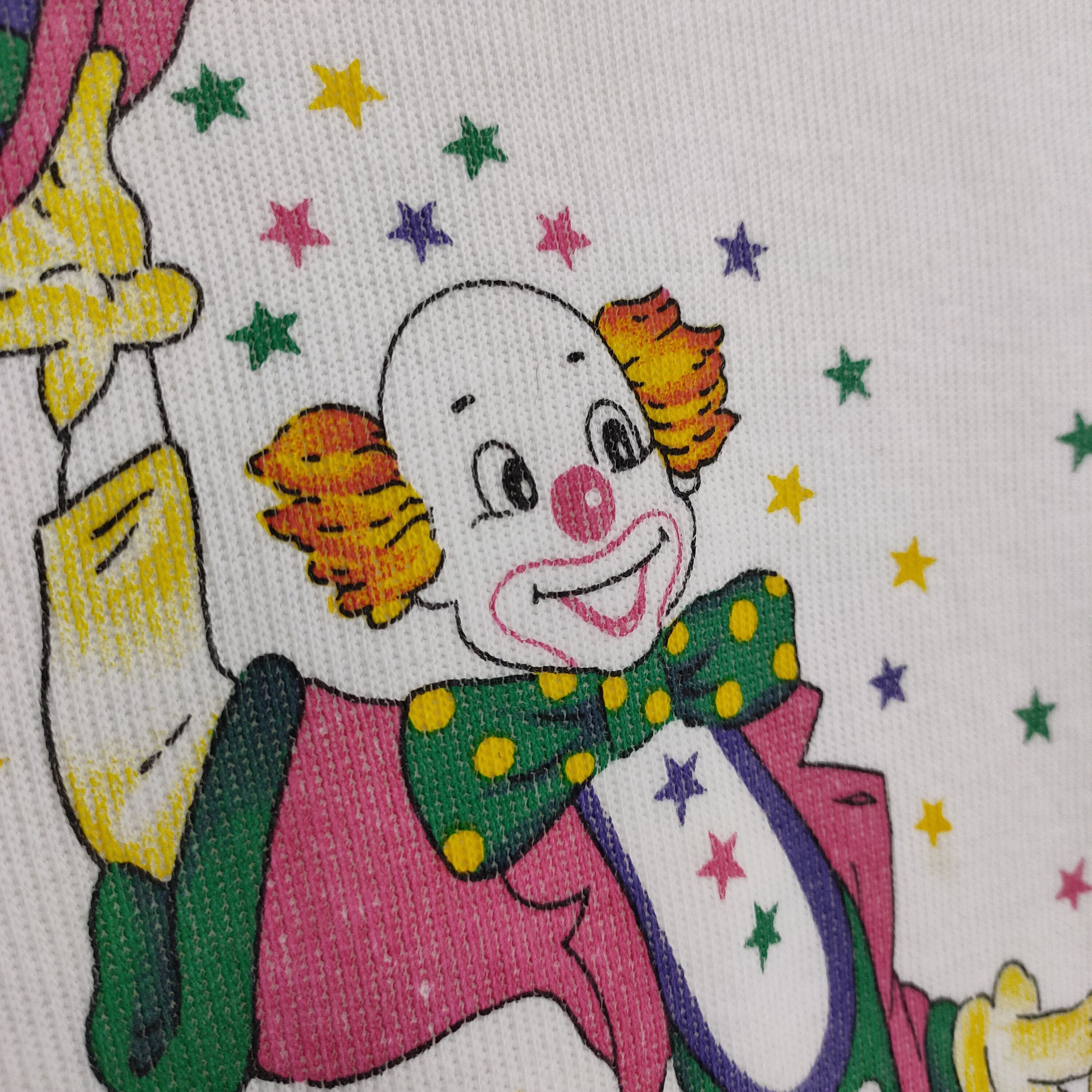 Designer × Vintage Vtg Martine Rose Clown, Vintage Paris Sweater Size US L / EU 52-54 / 3 - 7 Thumbnail