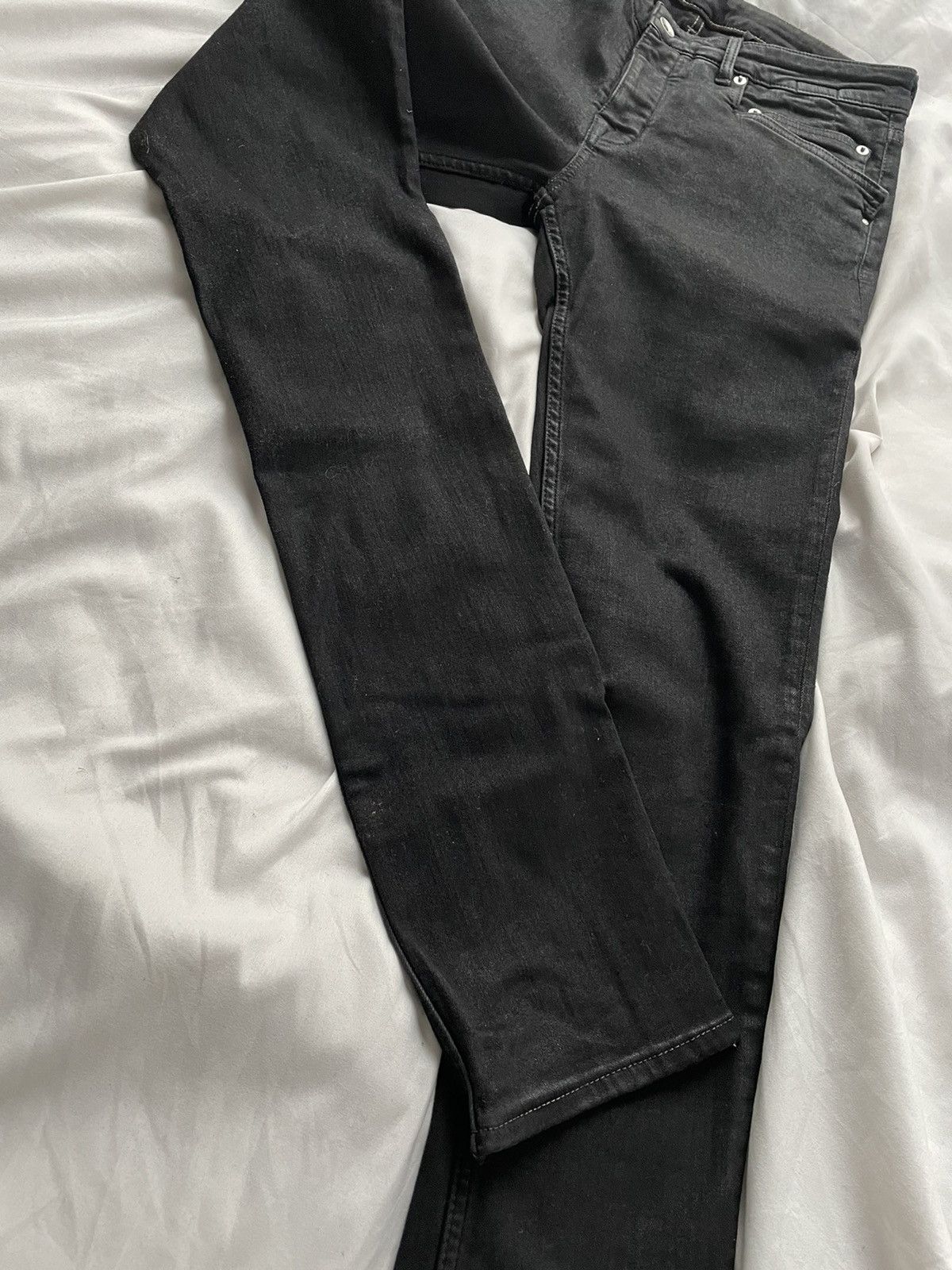 Rick Owens Tyrone Cut Denim Jeans Size US 32 / EU 48 - 3 Thumbnail
