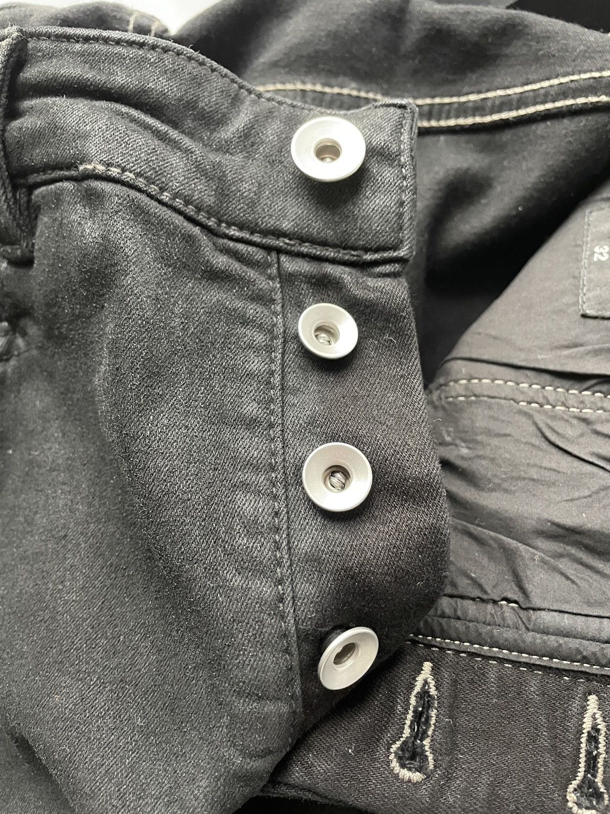 Rick Owens Tyrone Cut Denim Jeans Size US 32 / EU 48 - 12 Thumbnail
