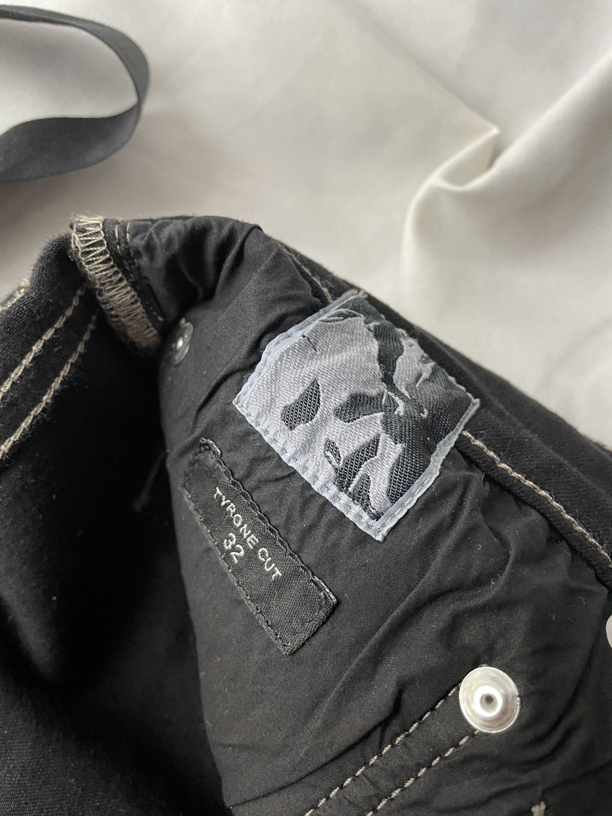 Rick Owens Tyrone Cut Denim Jeans Size US 32 / EU 48 - 11 Thumbnail