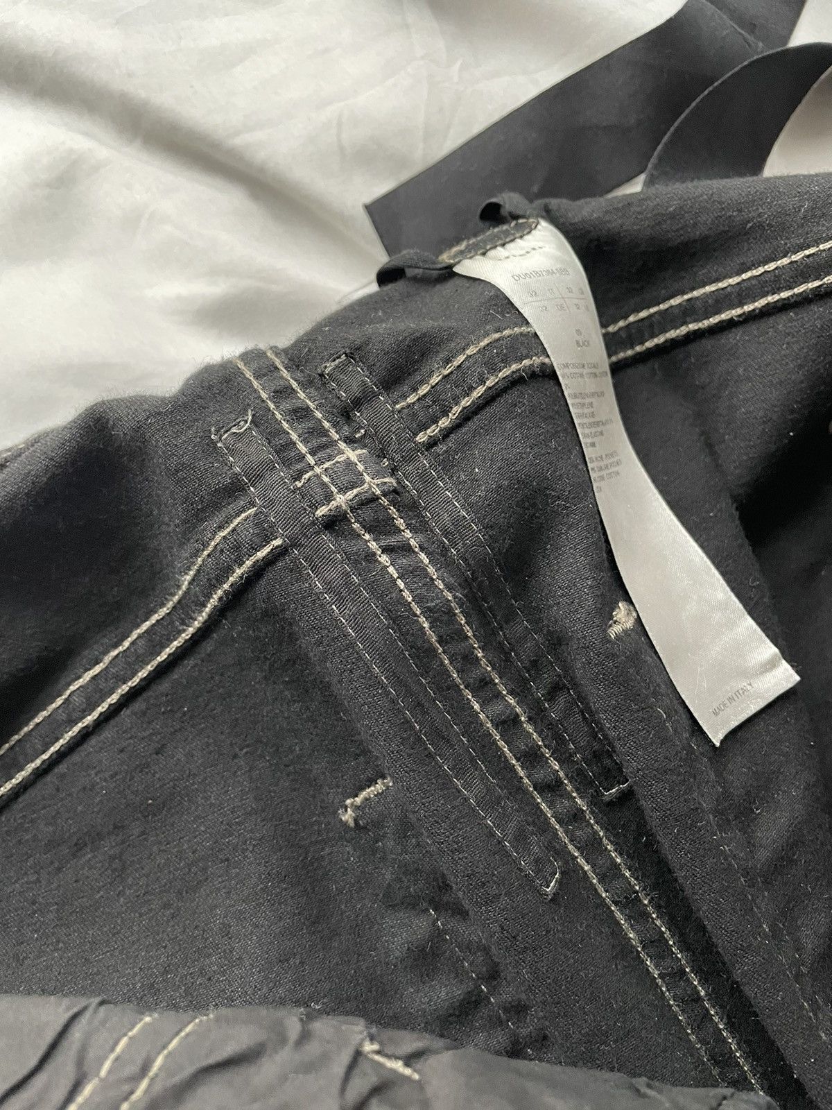 Rick Owens Tyrone Cut Denim Jeans Size US 32 / EU 48 - 8 Thumbnail