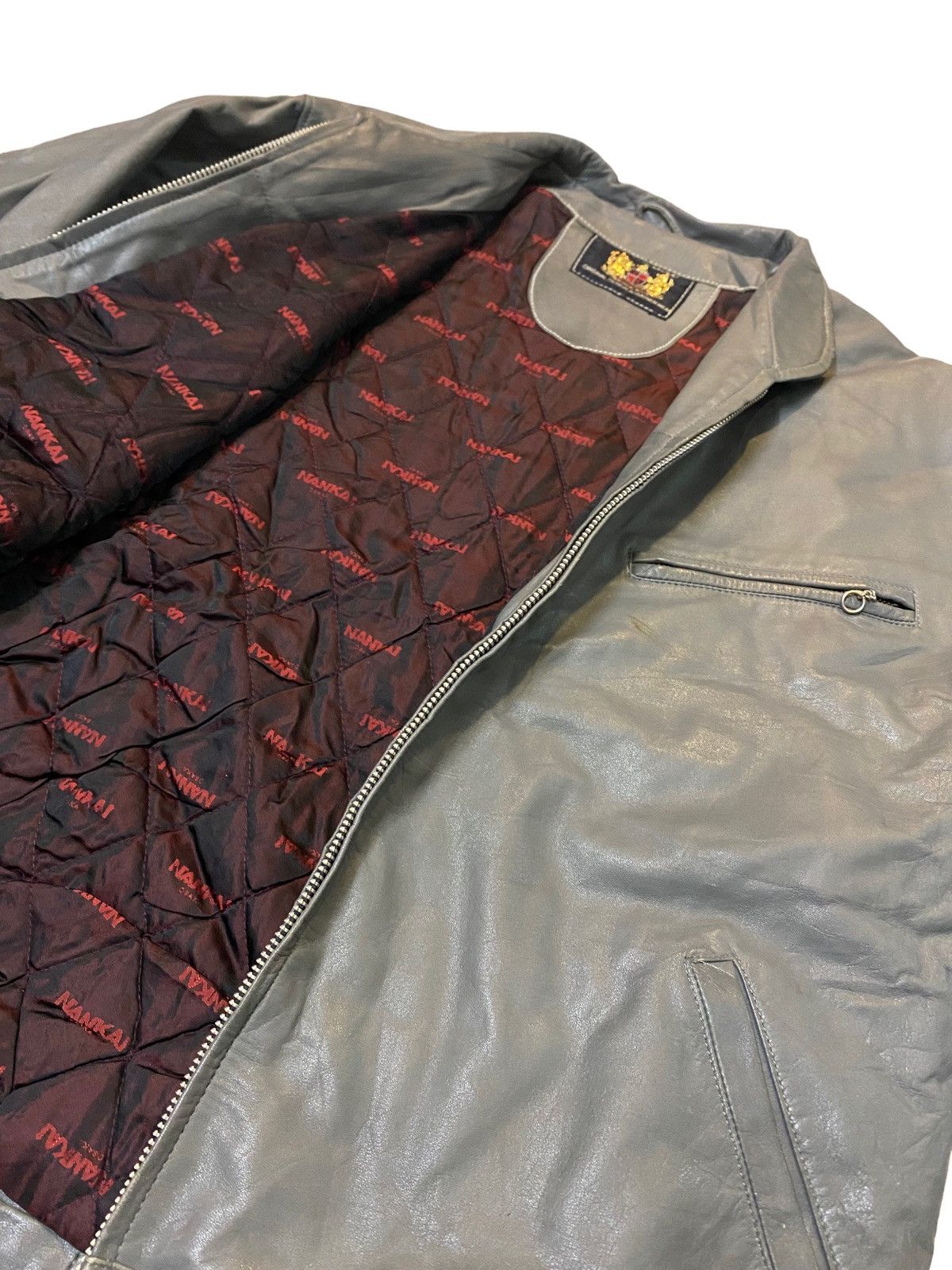 Sports Specialties 💥Vintage Nankai Original Design Leather Wear Jacket Size US M / EU 48-50 / 2 - 8 Thumbnail