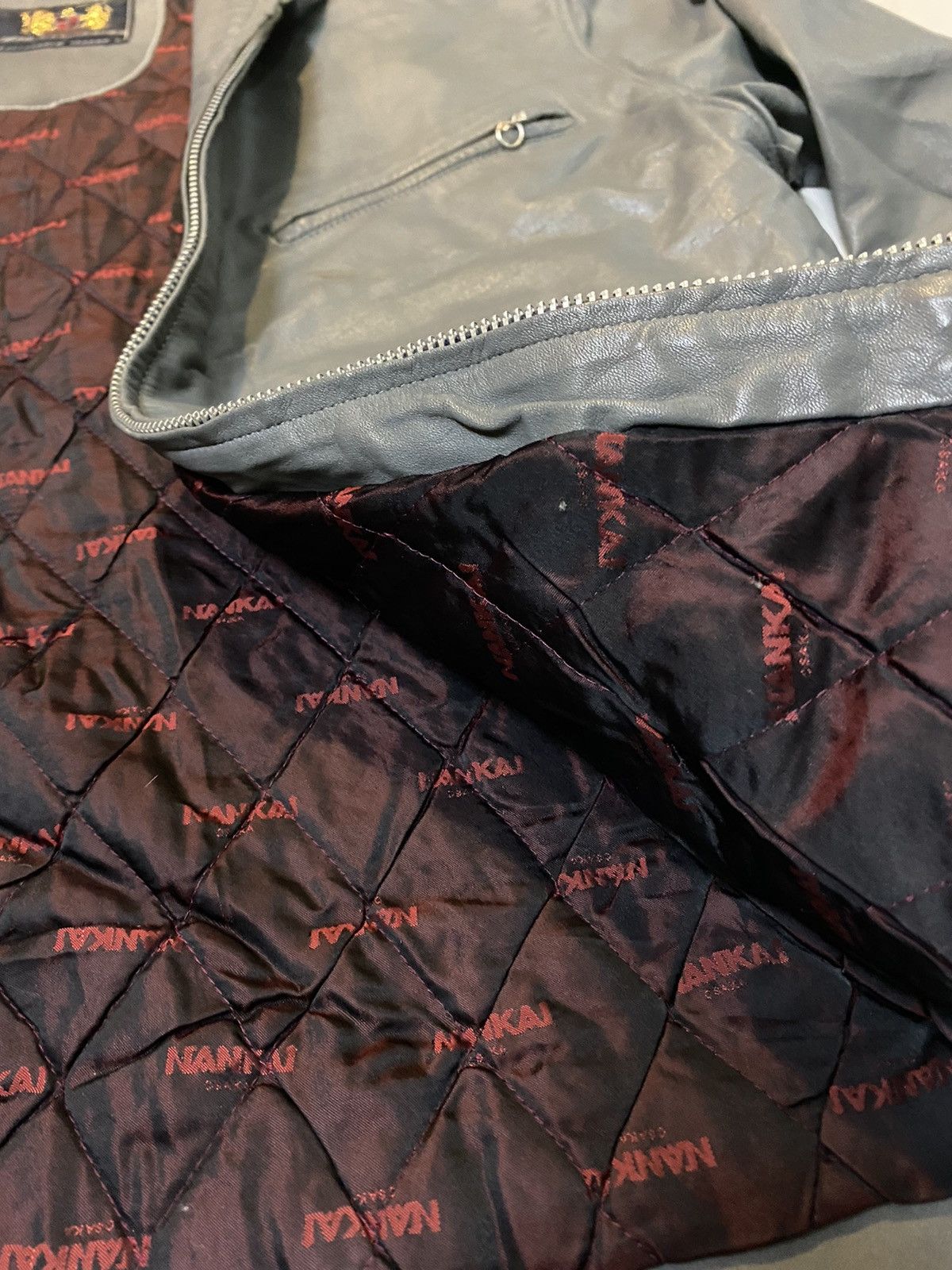 Sports Specialties 💥Vintage Nankai Original Design Leather Wear Jacket Size US M / EU 48-50 / 2 - 7 Thumbnail