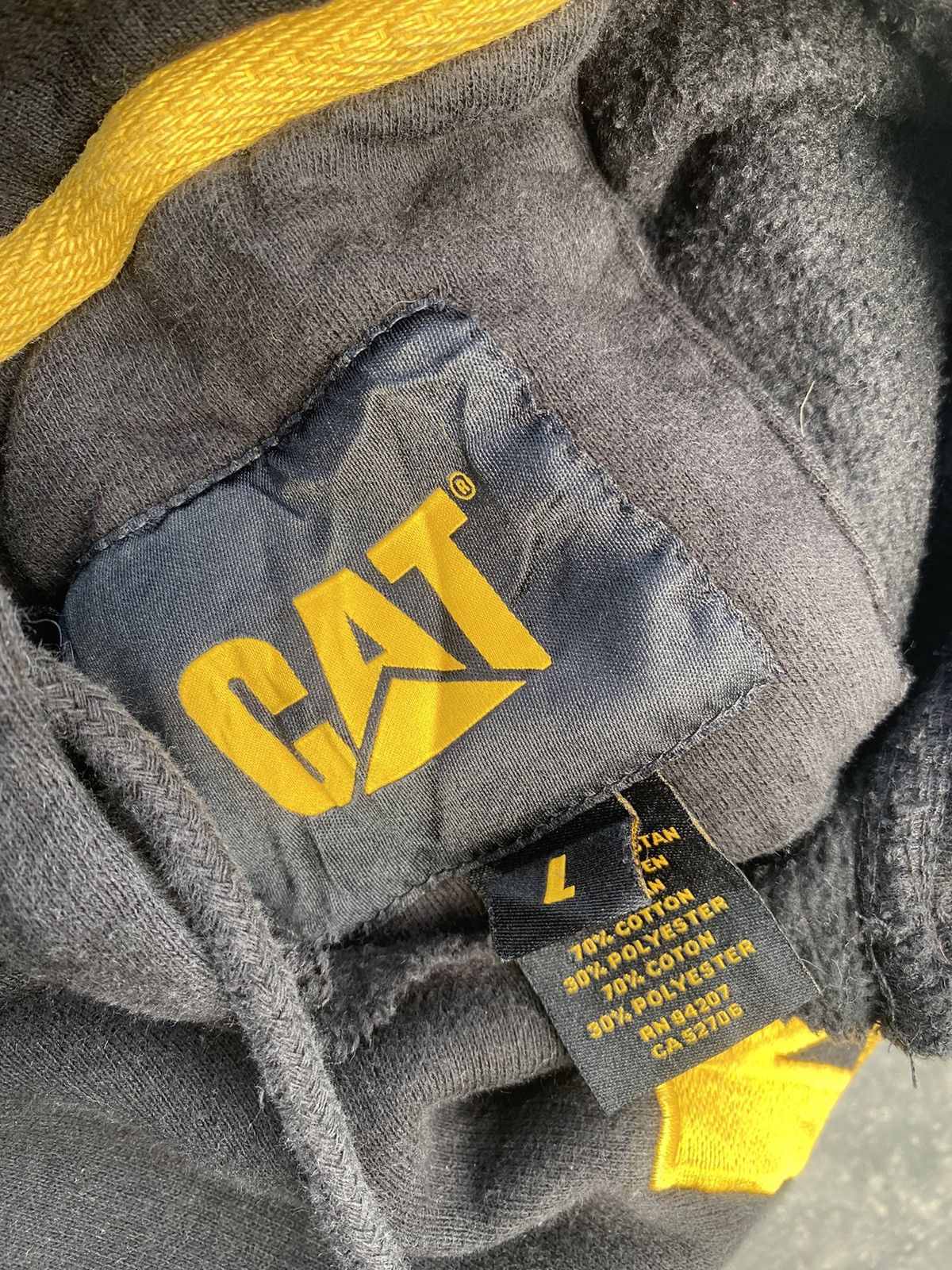 Caterpillar Caterpillar Embroidery Big Logo Hoodies Size US L / EU 52-54 / 3 - 6 Thumbnail