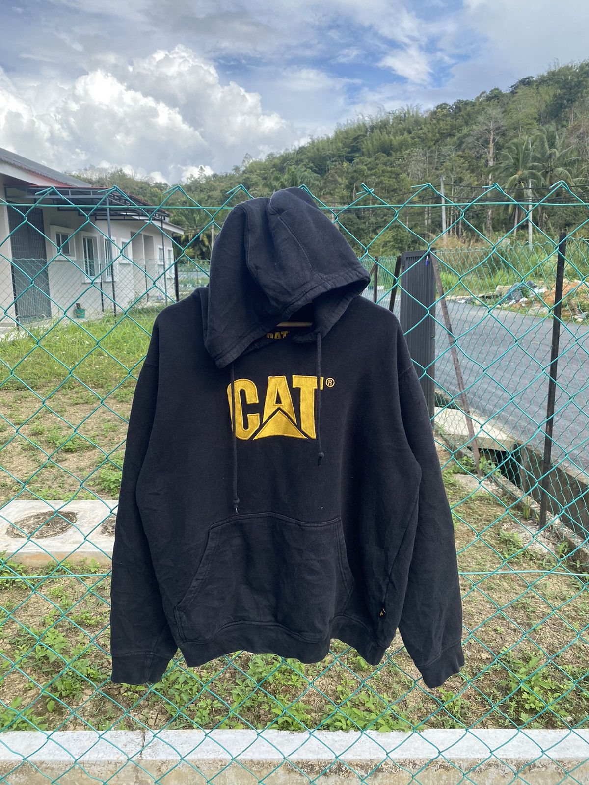 Caterpillar Caterpillar Embroidery Big Logo Hoodies Size US L / EU 52-54 / 3 - 1 Thumbnail