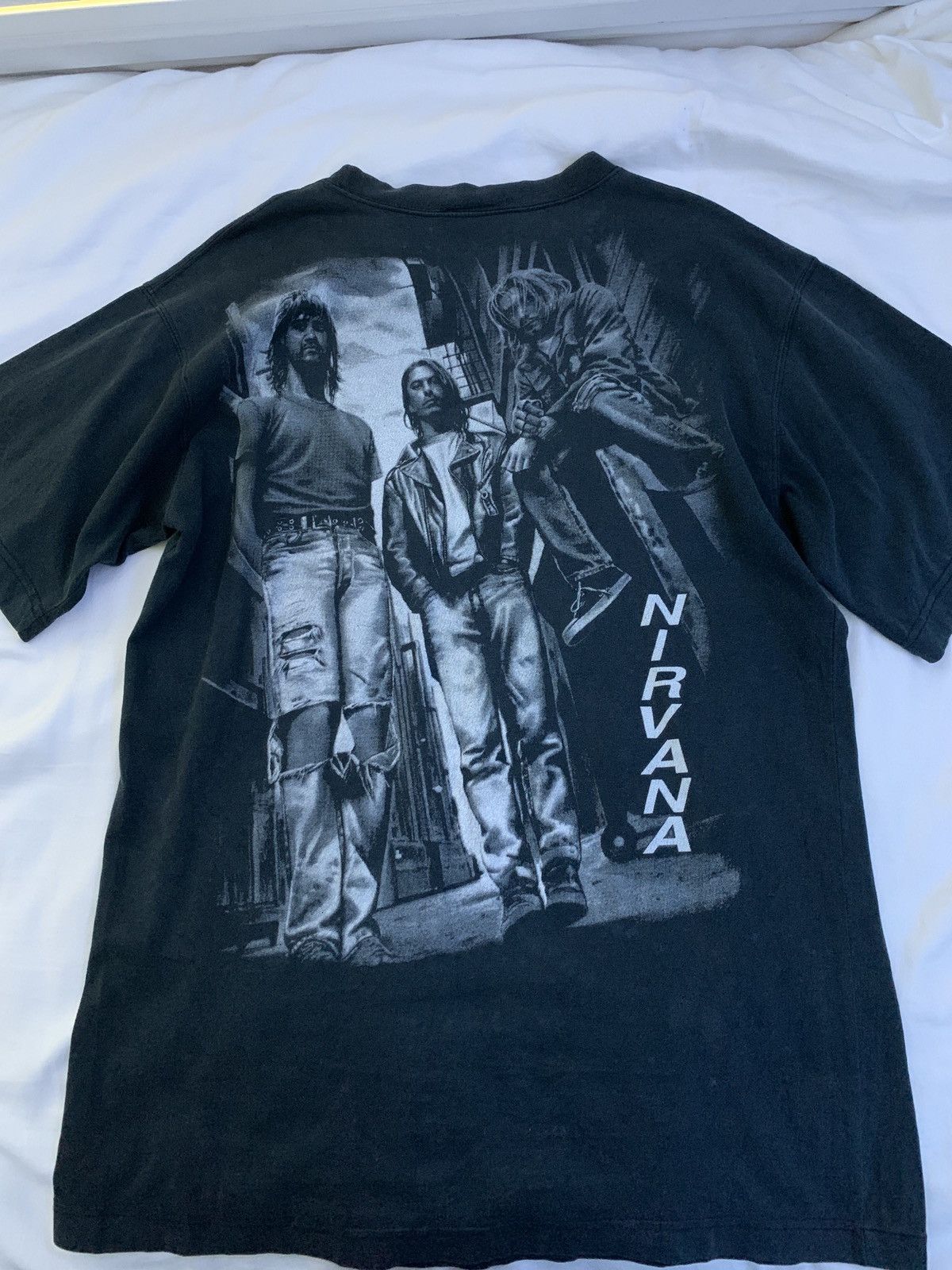 Nirvana Vintage Nirvana 1997 tee Size US XL / EU 56 / 4 - 2 Thumbnail