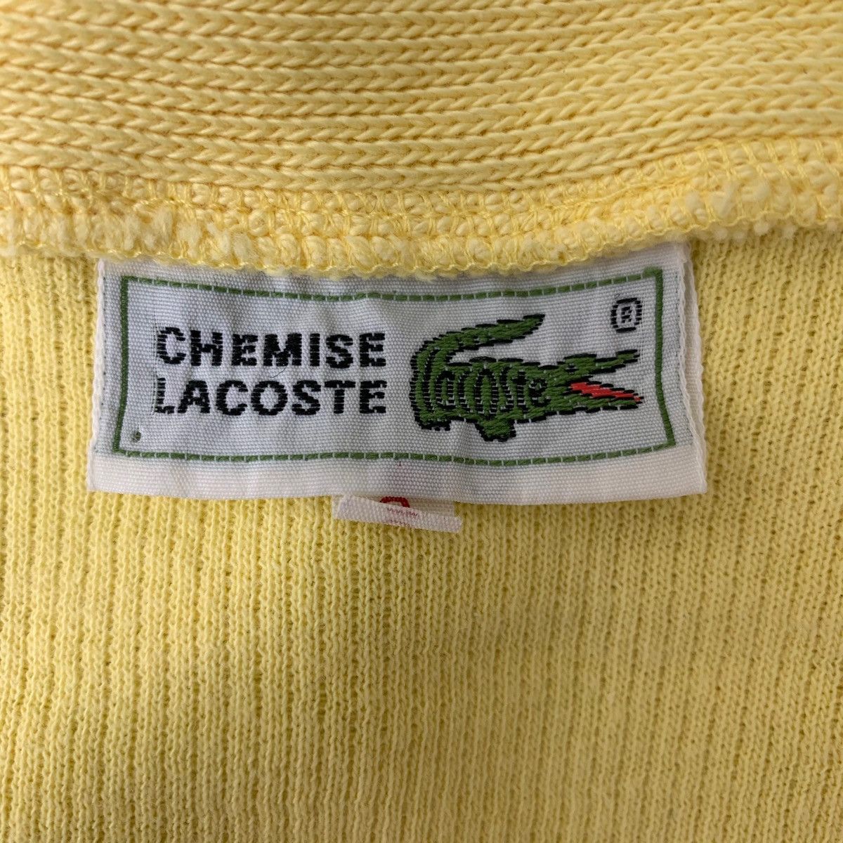 Lacoste × Vintage Vintage Lacoste Casual Cardigan Mens Sweater Size US M / EU 48-50 / 2 - 4 Thumbnail