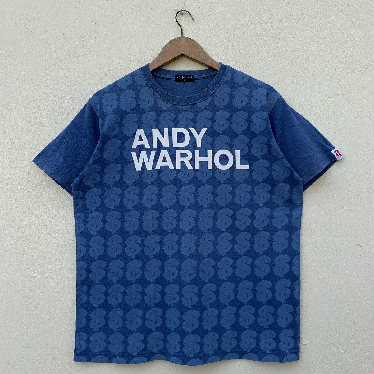 Warhol Tシャツ ドル記号 Andy