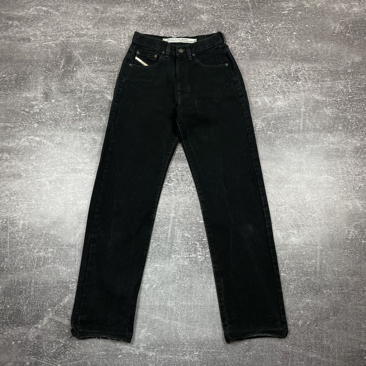 Diesel Vintage 90’s Diesel Black Basic Jeans Made in Italy Size US 28 / EU 44 - 4 Thumbnail