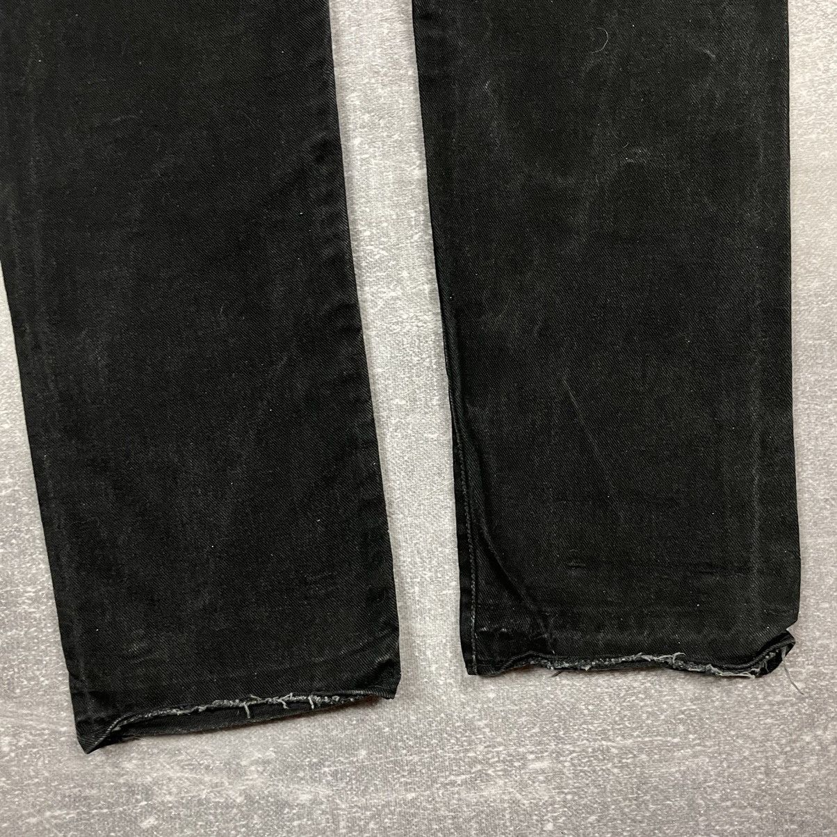 Diesel Vintage 90’s Diesel Black Basic Jeans Made in Italy Size US 28 / EU 44 - 20 Thumbnail
