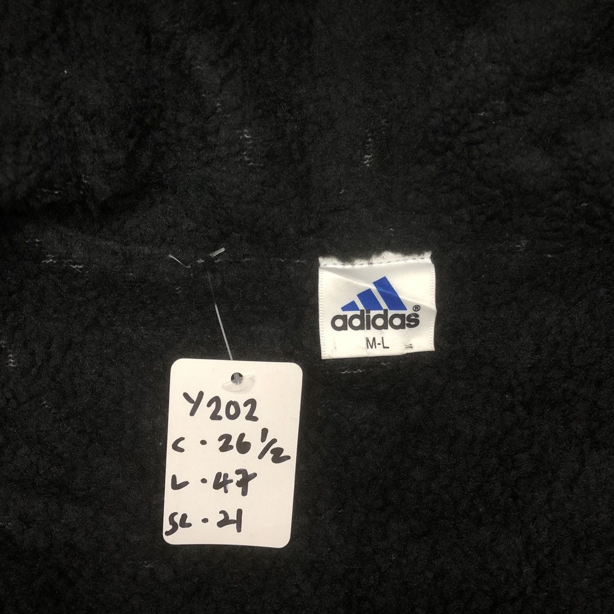 Adidas Y202. VTG 90s DESCENTE X ADIDAS SUN FADED FLEECE LONG JACKET Size US L / EU 52-54 / 3 - 10 Thumbnail