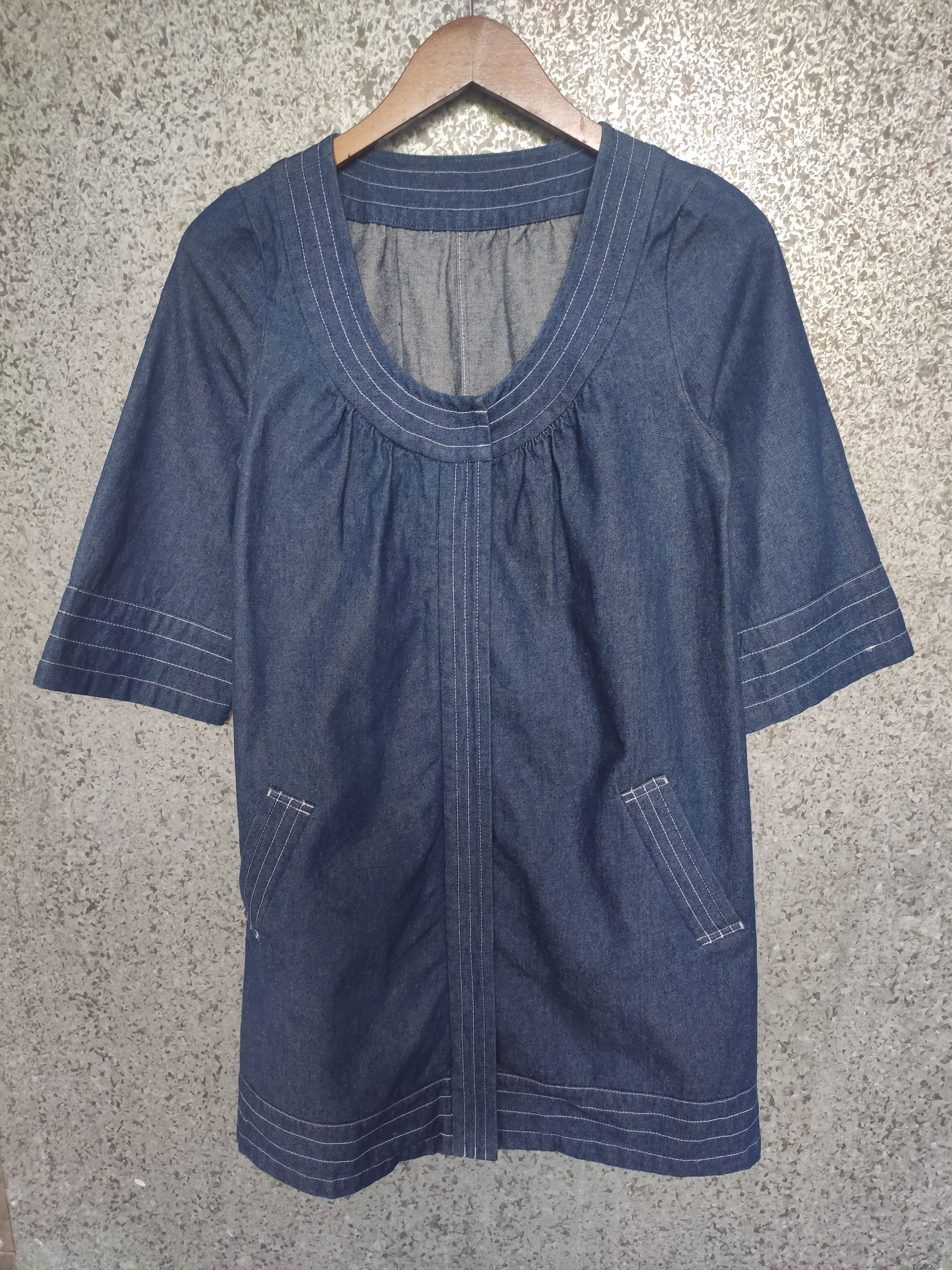 Blue Blue Japan Ships Jacket Denim blouse Size M / US 6-8 / IT 42-44 - 1 Thumbnail