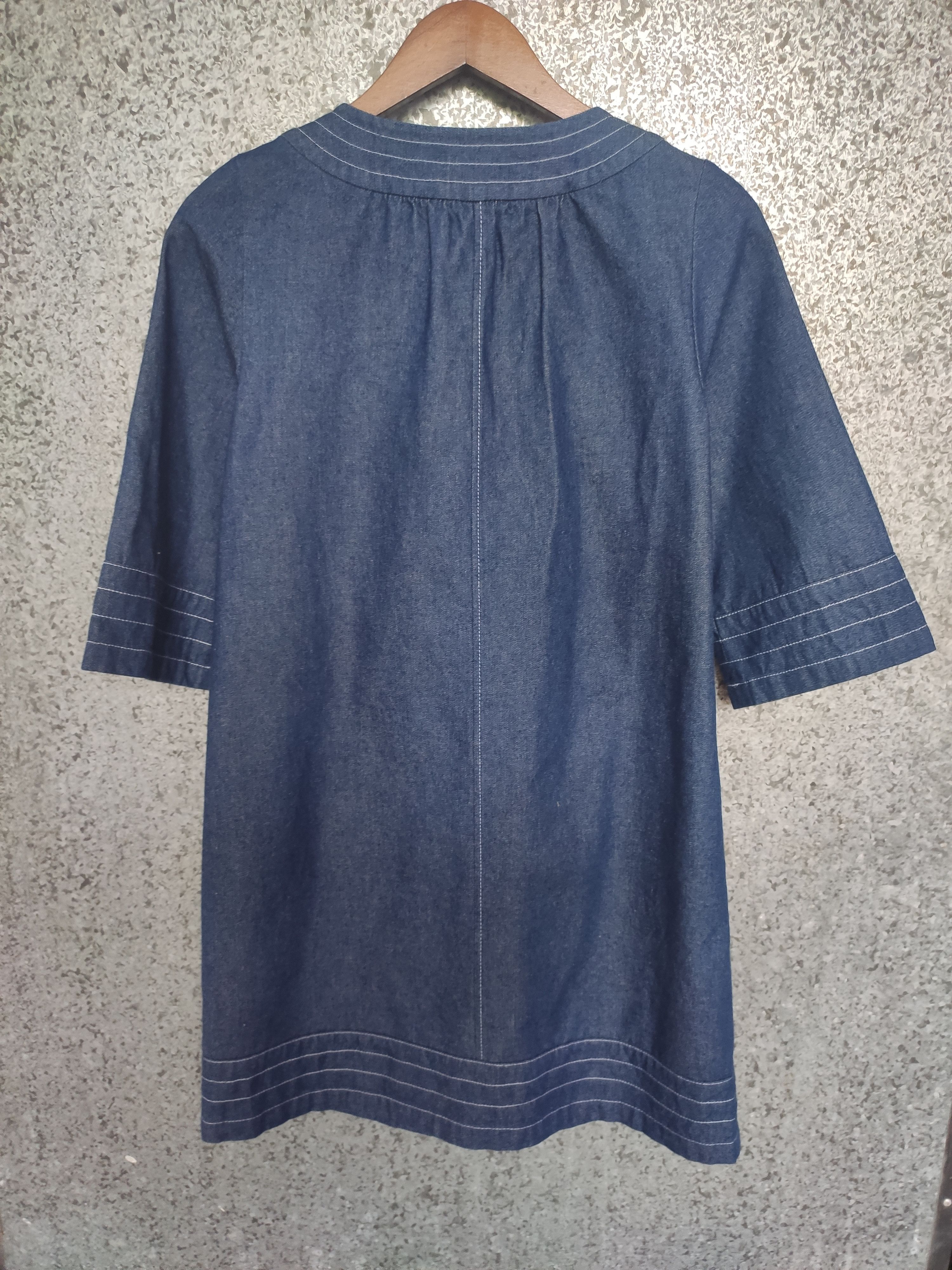 Blue Blue Japan Ships Jacket Denim blouse Size M / US 6-8 / IT 42-44 - 3 Thumbnail