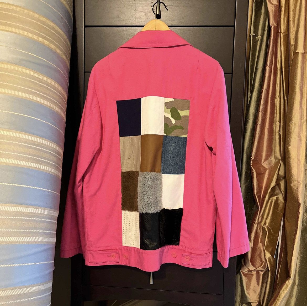 FROM A$AP ROCKY/NAST Gosha Rubchinskiy Patchwork Jacket