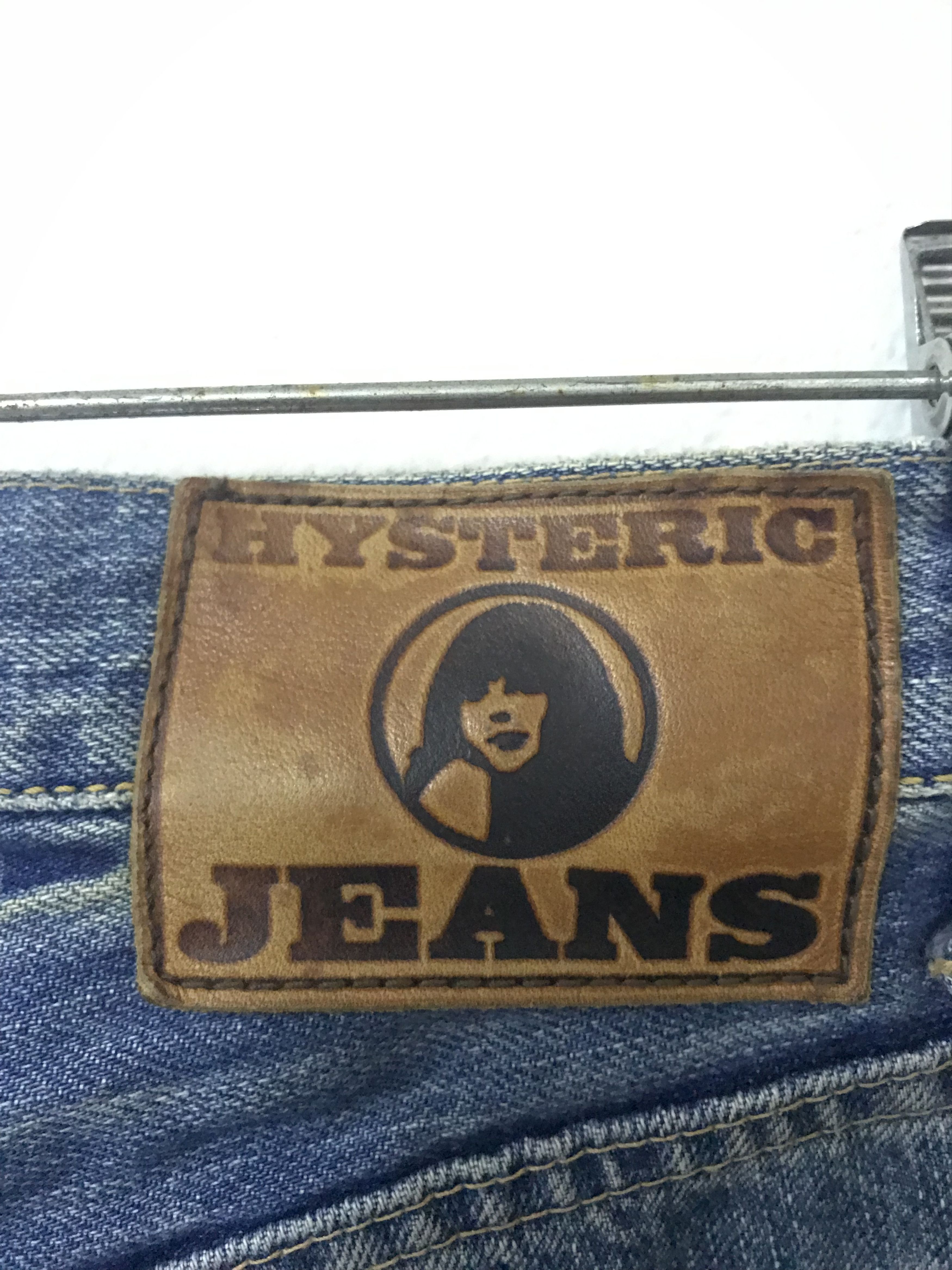 Hysteric Glamour Vintage distressed hysteric glamour crop short selvedge jean Size 30" / US 8 / IT 44 - 18 Thumbnail