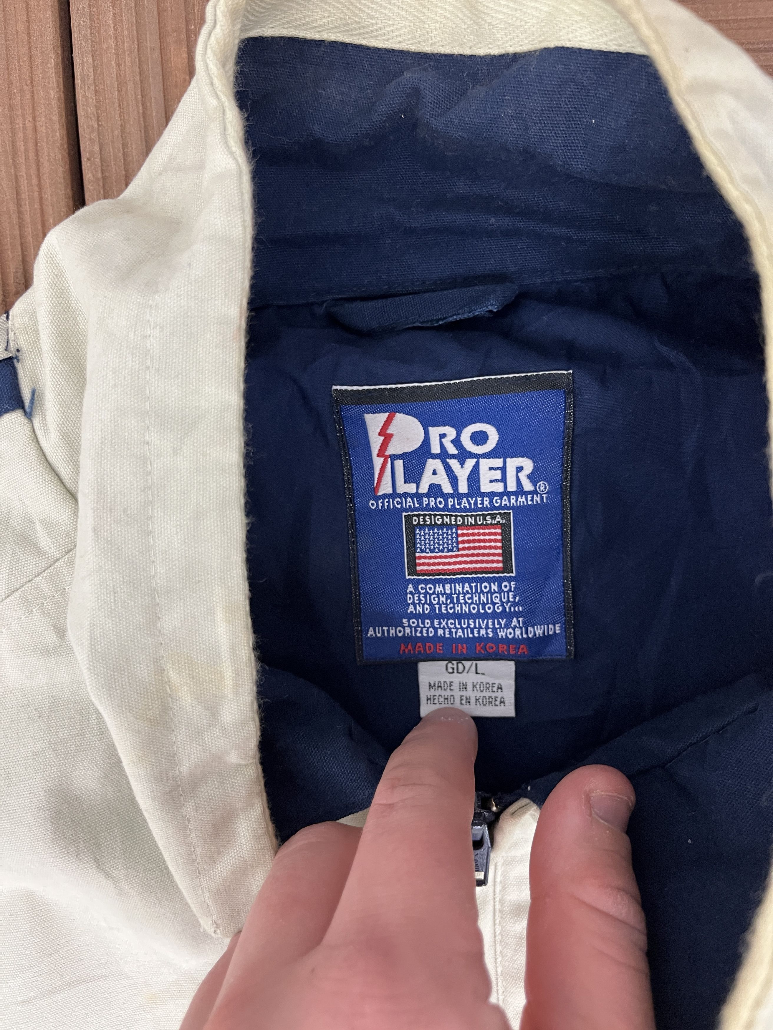 Pro Player × Vintage Super Bowl XXXIII Vintage Graphic Windbreaker Jacket Size US L / EU 52-54 / 3 - 7 Thumbnail