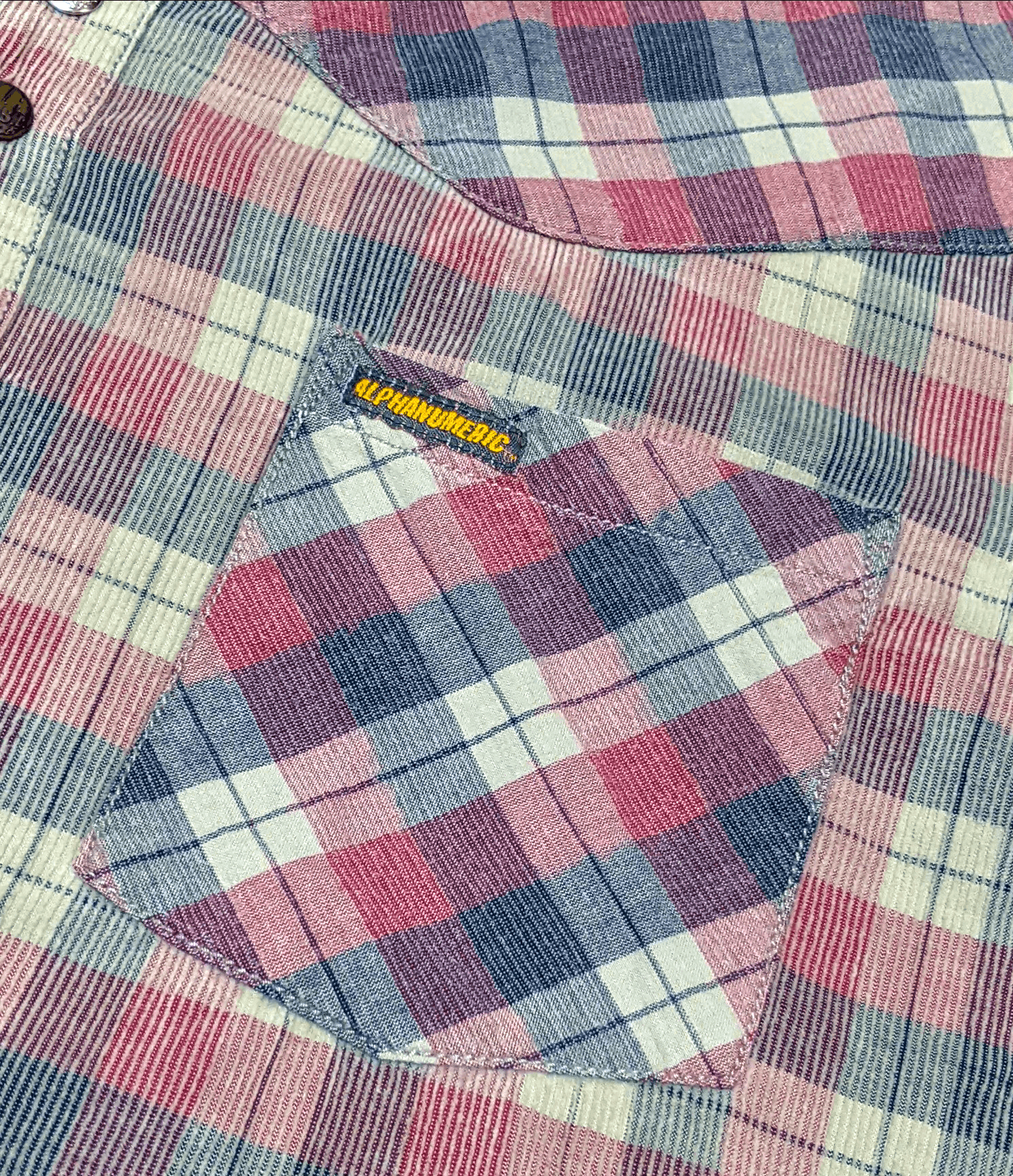 Alphanumeric × Vintage Vintage Alphanumeric Clothing Plaid Shirt Size US L / EU 52-54 / 3 - 7 Thumbnail